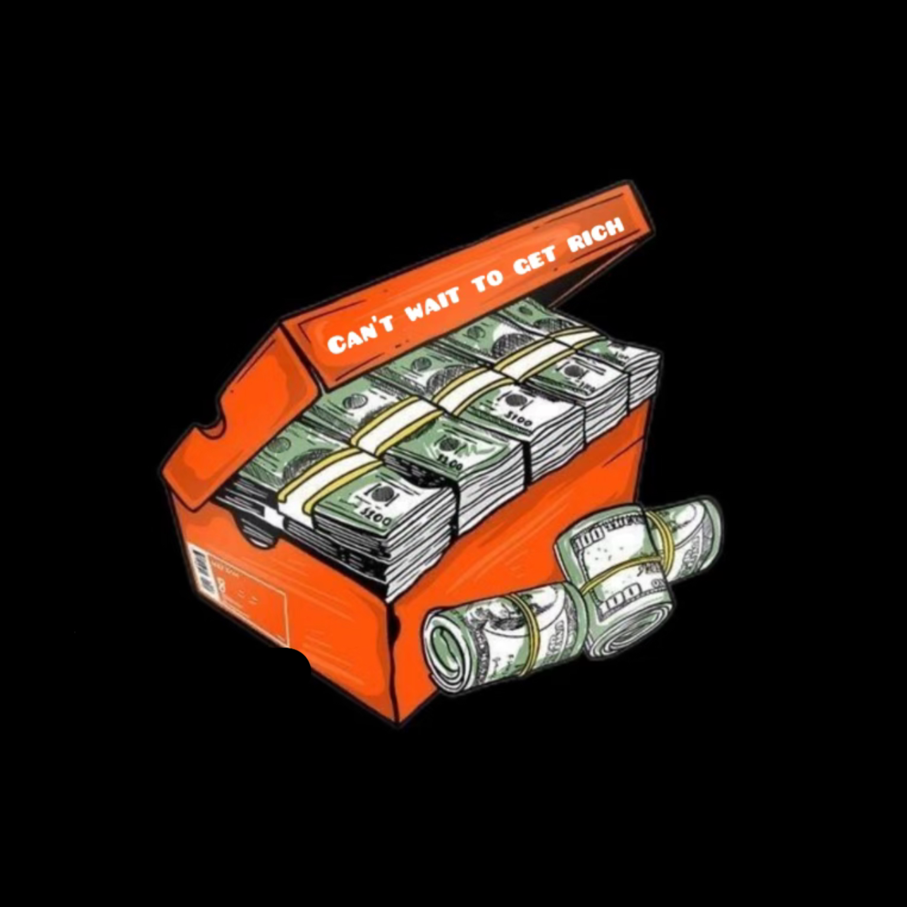 CANT WAIT TO GET RICH artwork