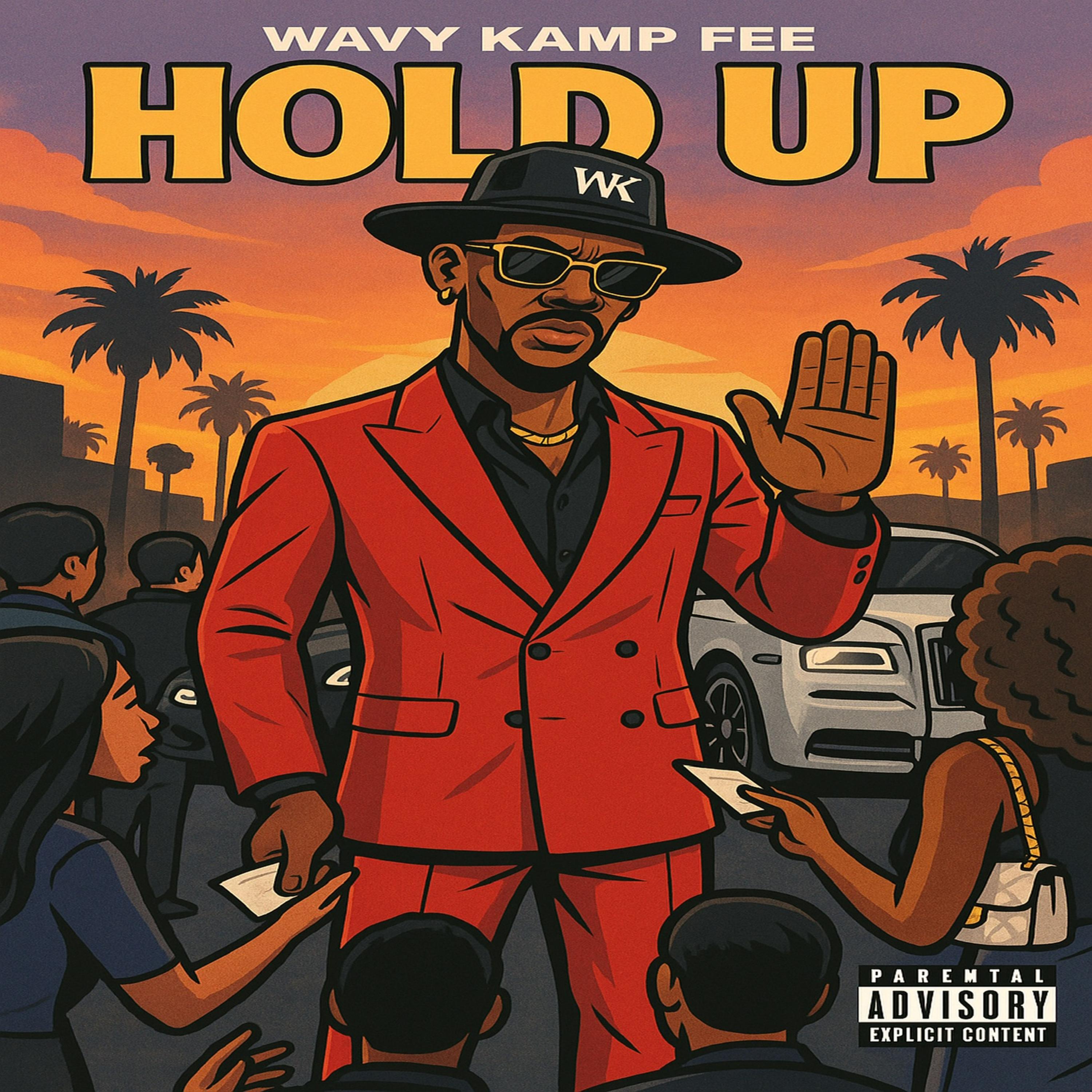 Hold up artwork