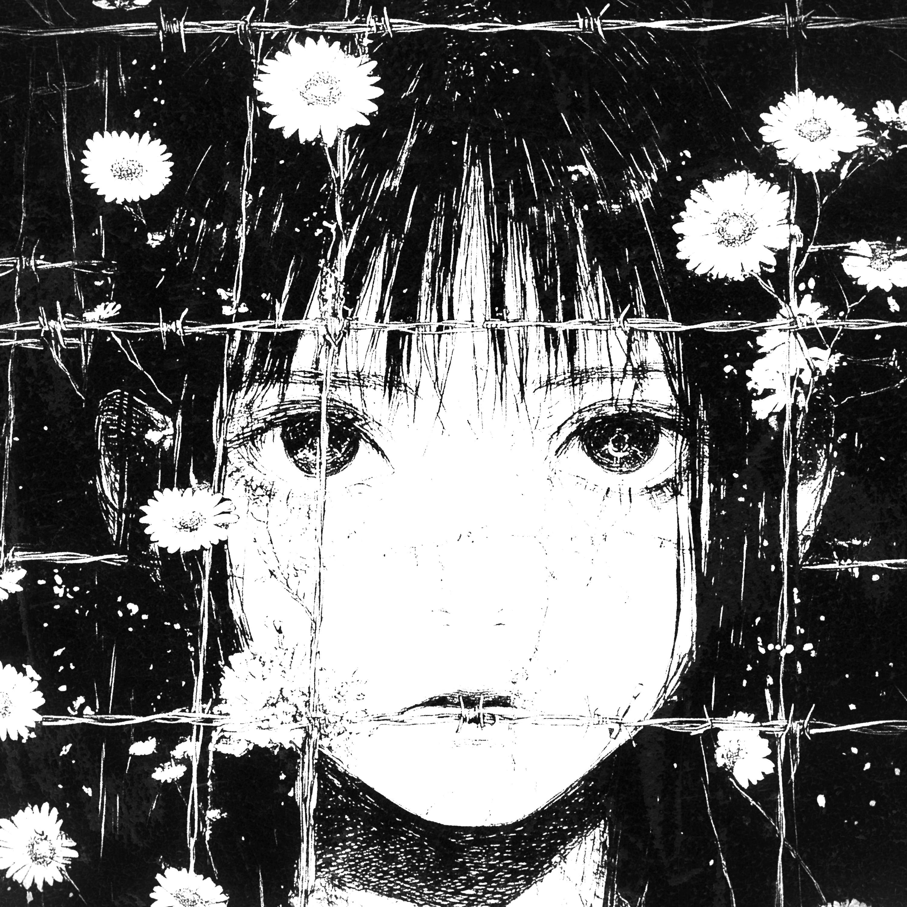i love staring at the moon sometimes artwork