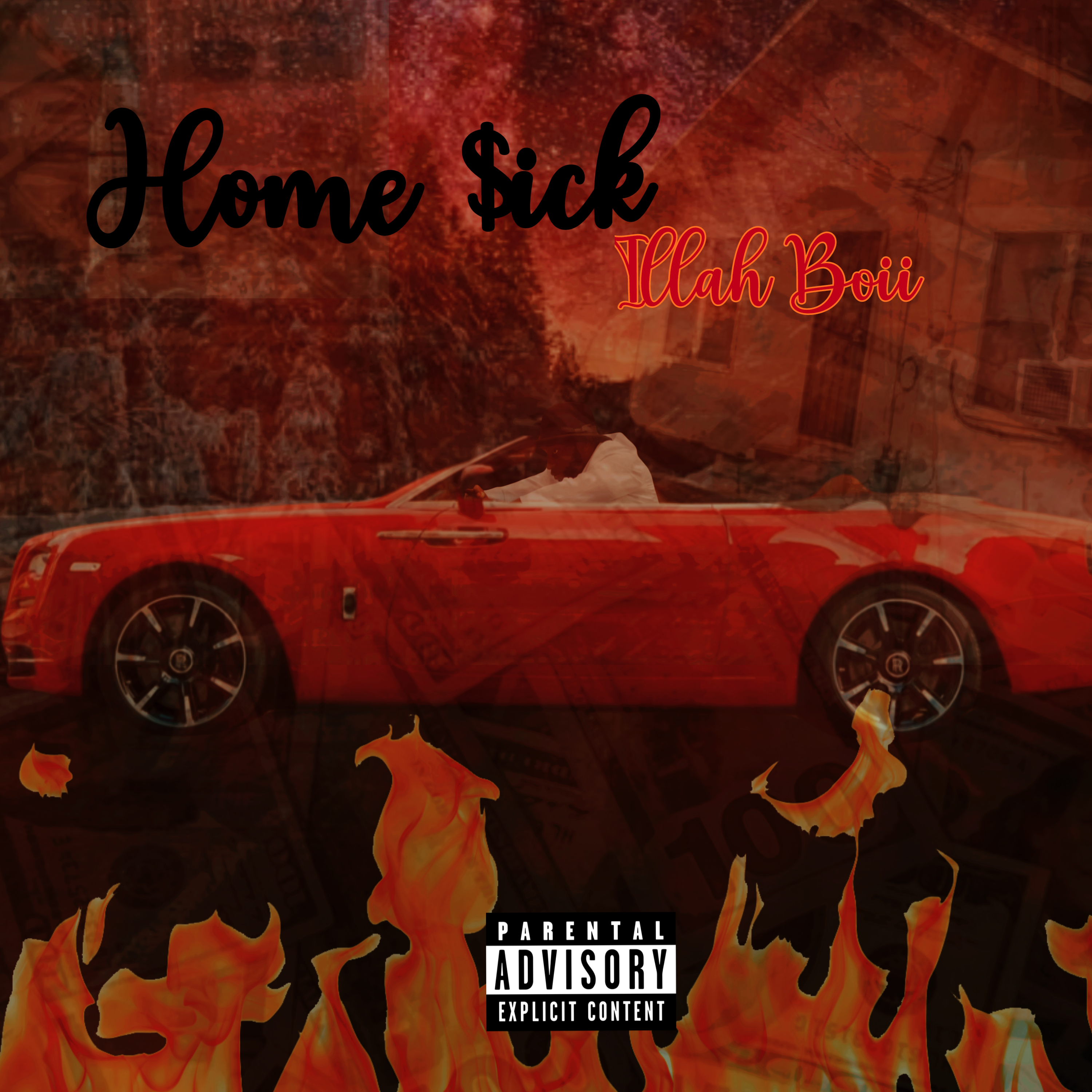 Home sick artwork