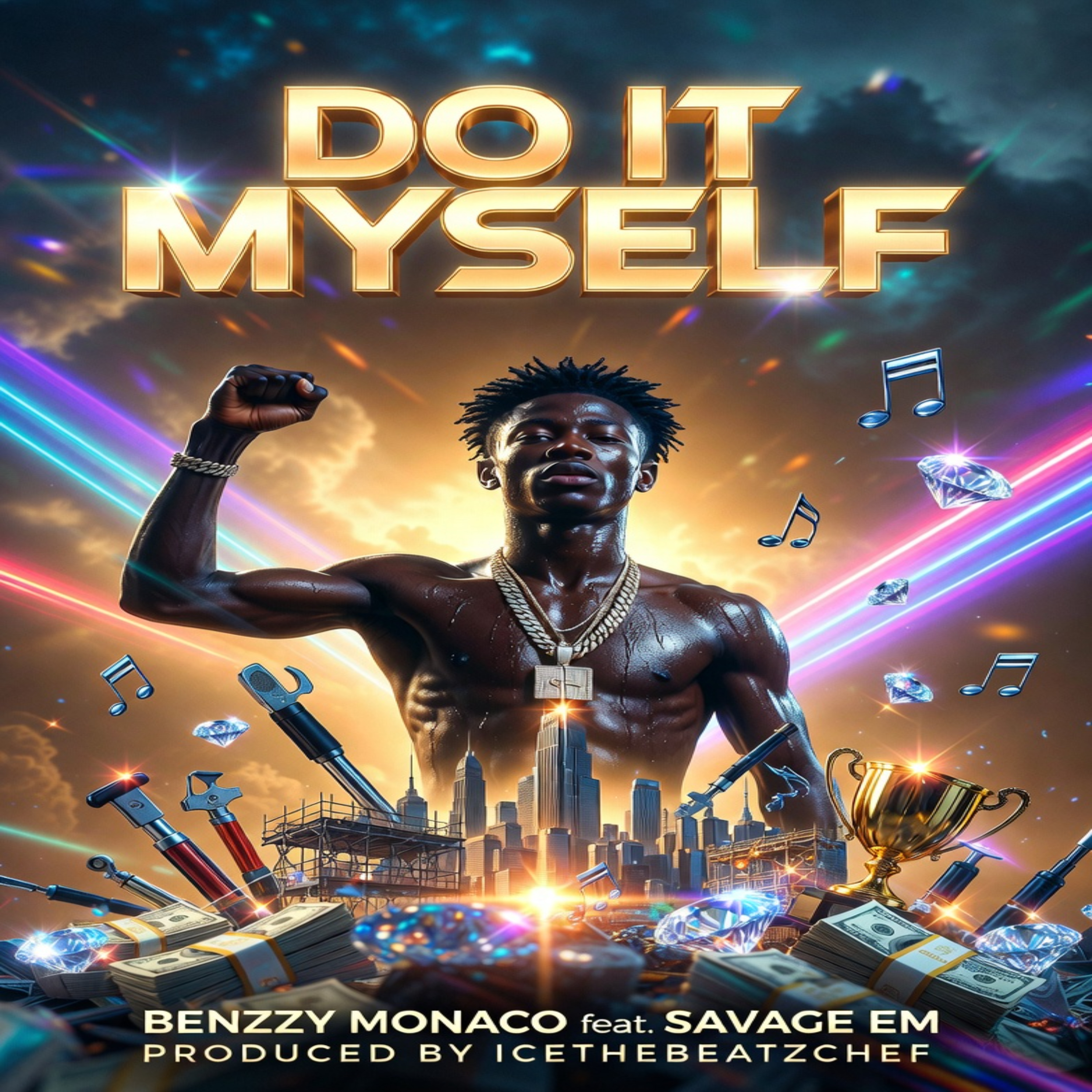 DO IT MYSELF by Benzzy Monaco cover art