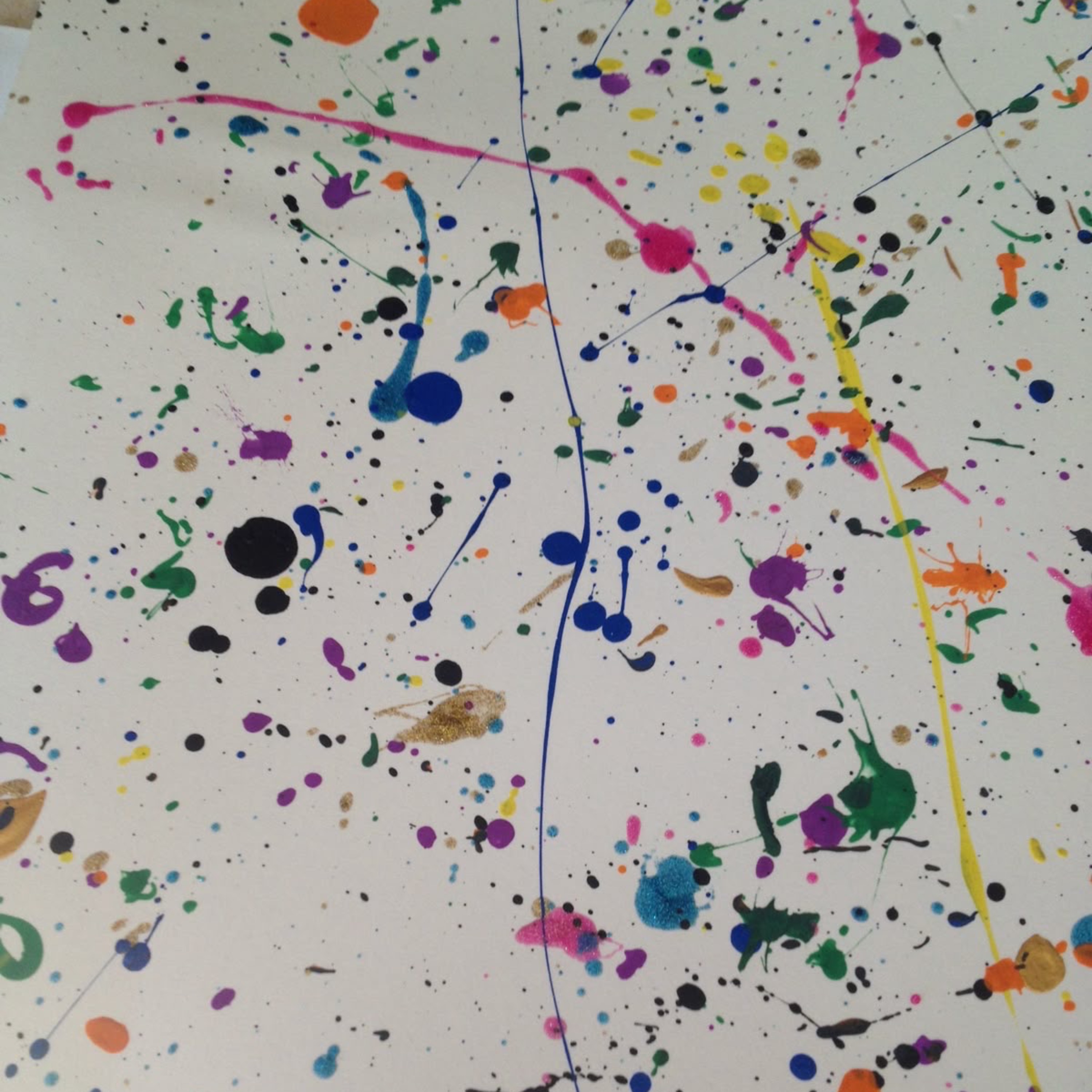 Paint artwork