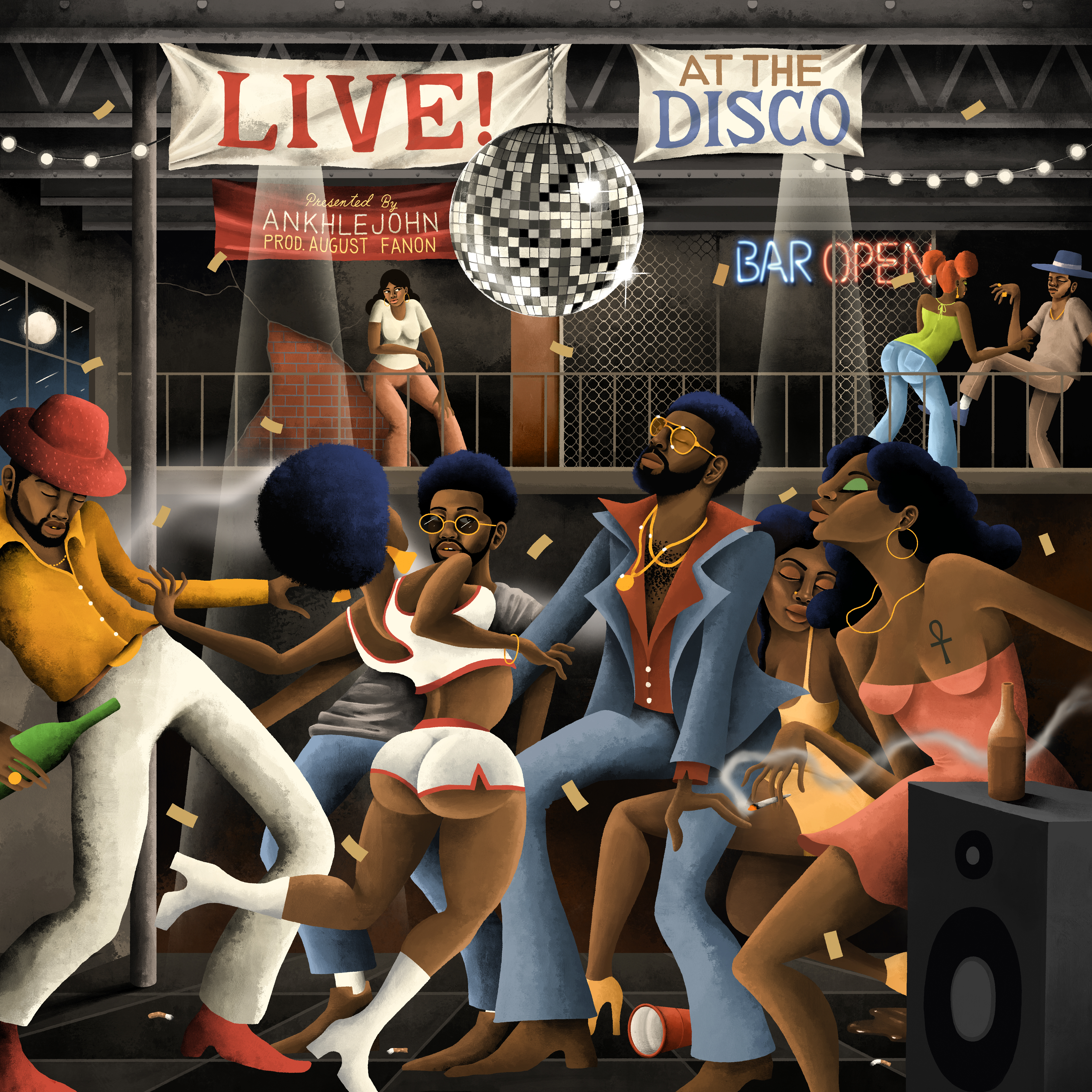 LIVE! At the Disco artwork