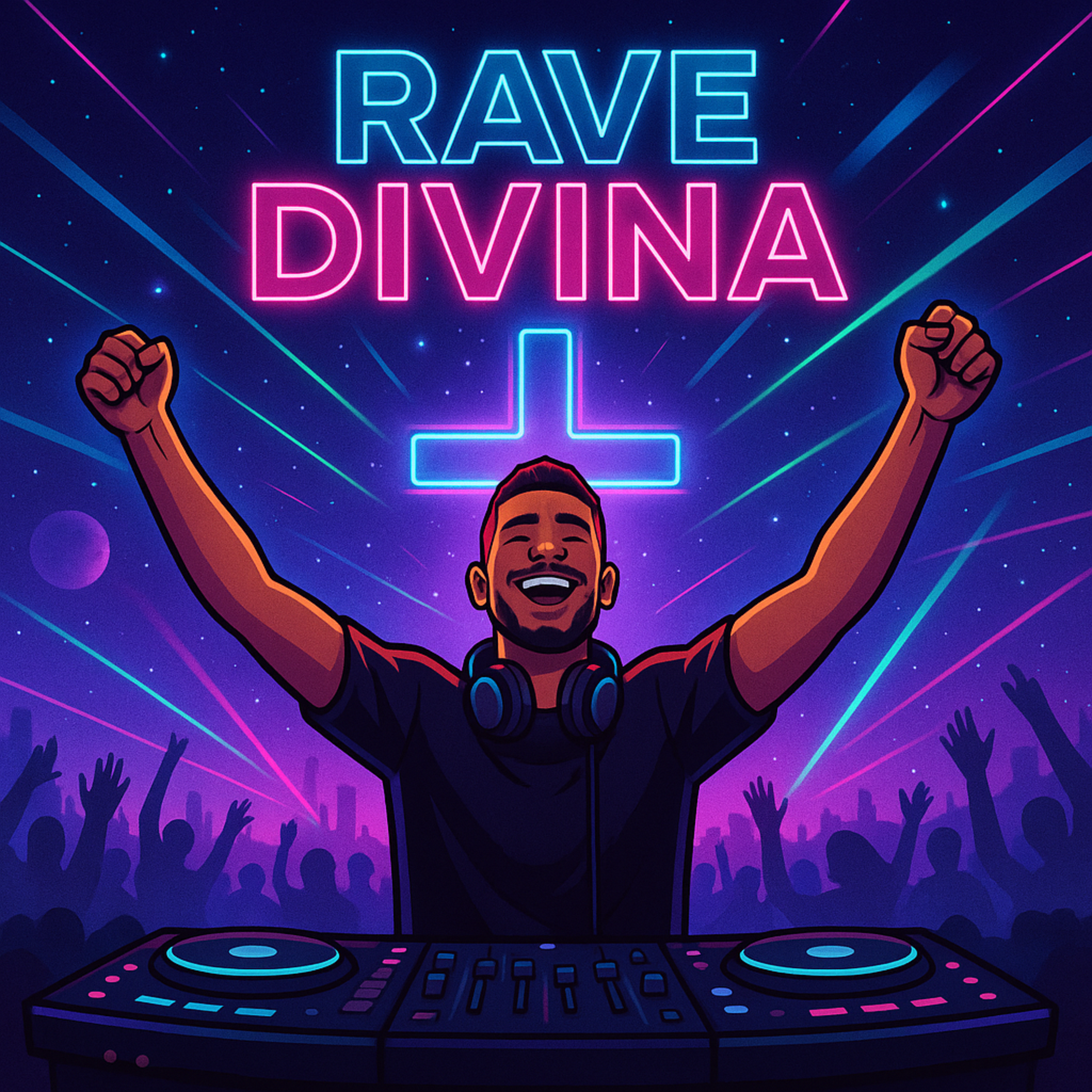 Rave divina artwork