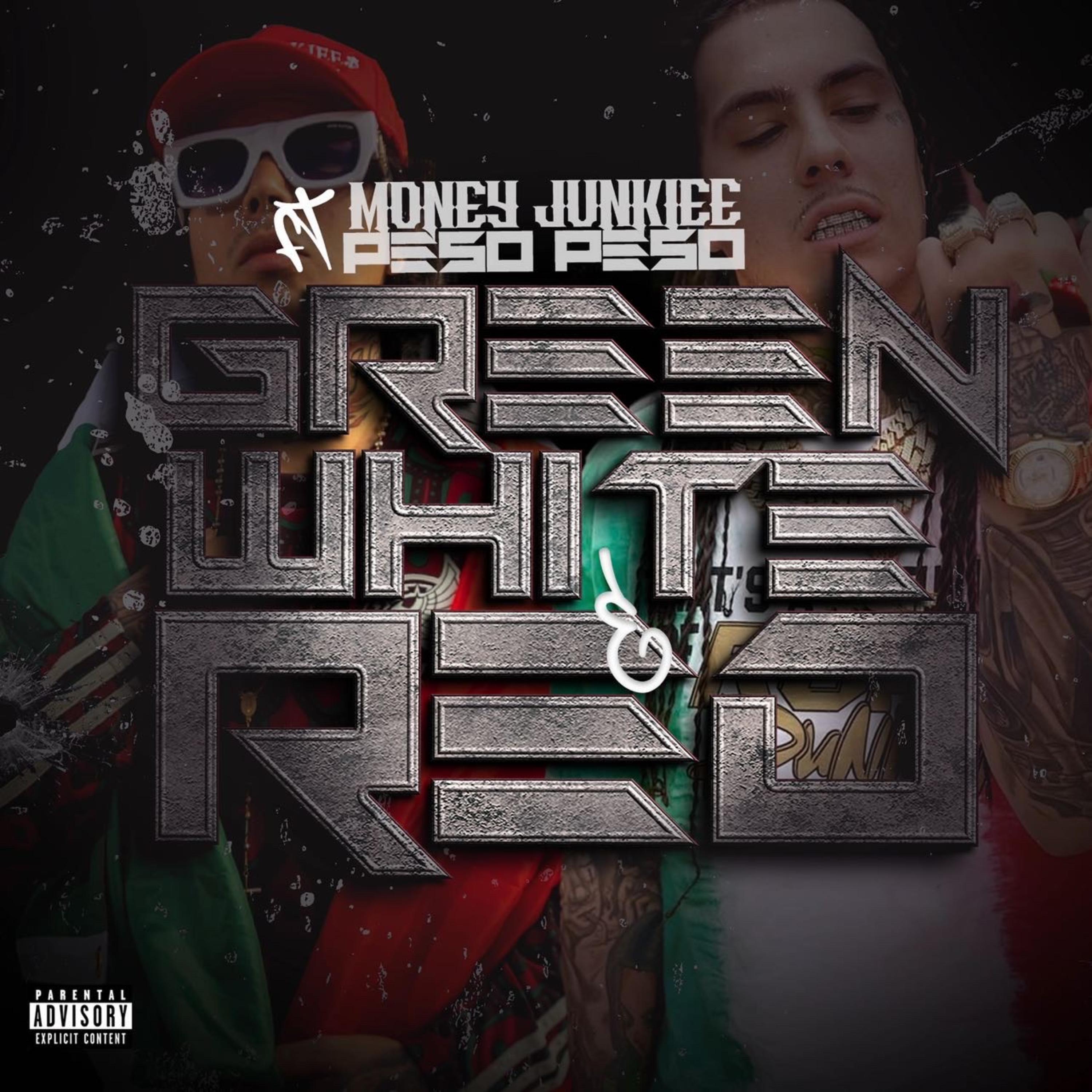 GREEN WHITE & RED artwork