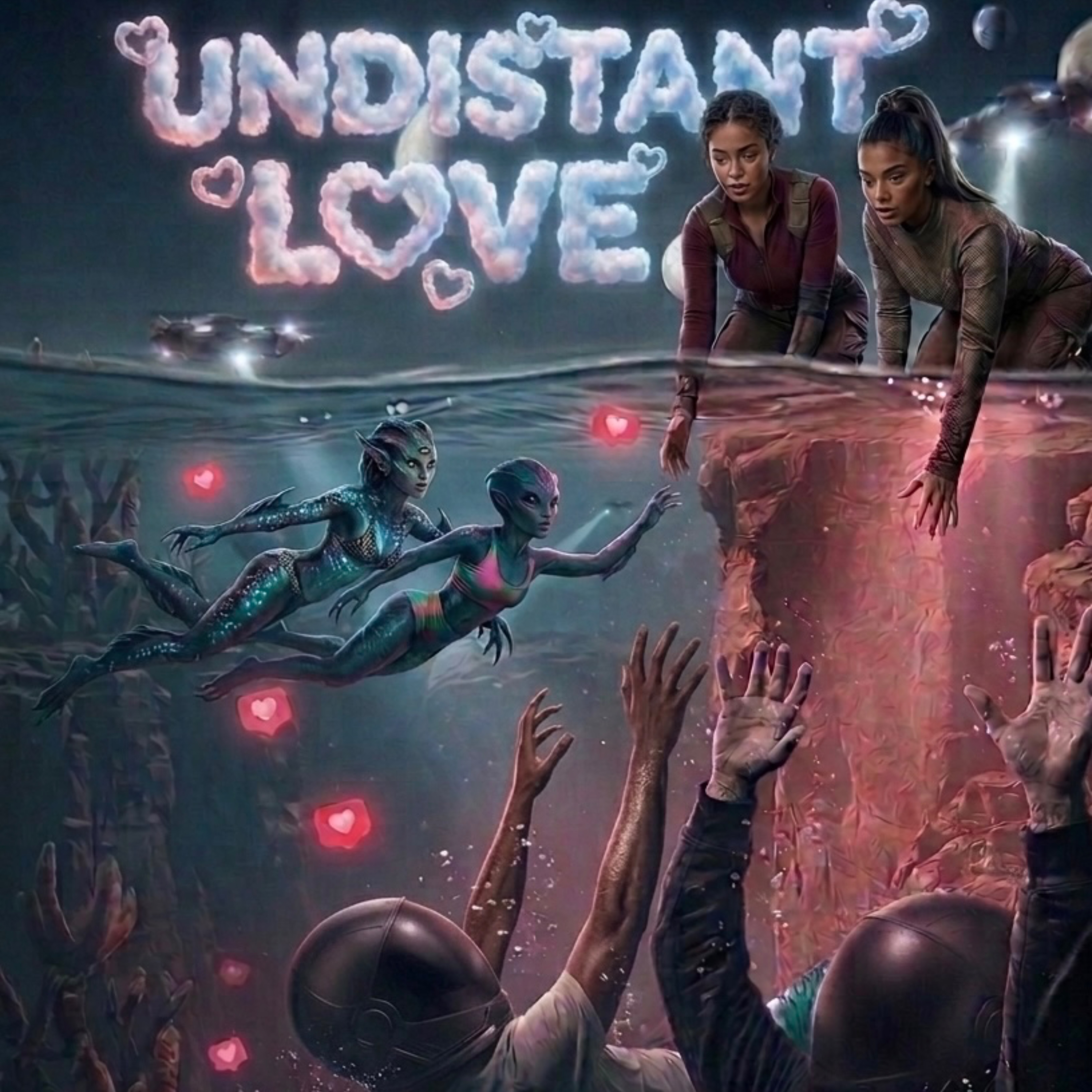 UNDISTANT LOVE by luhmont cover art