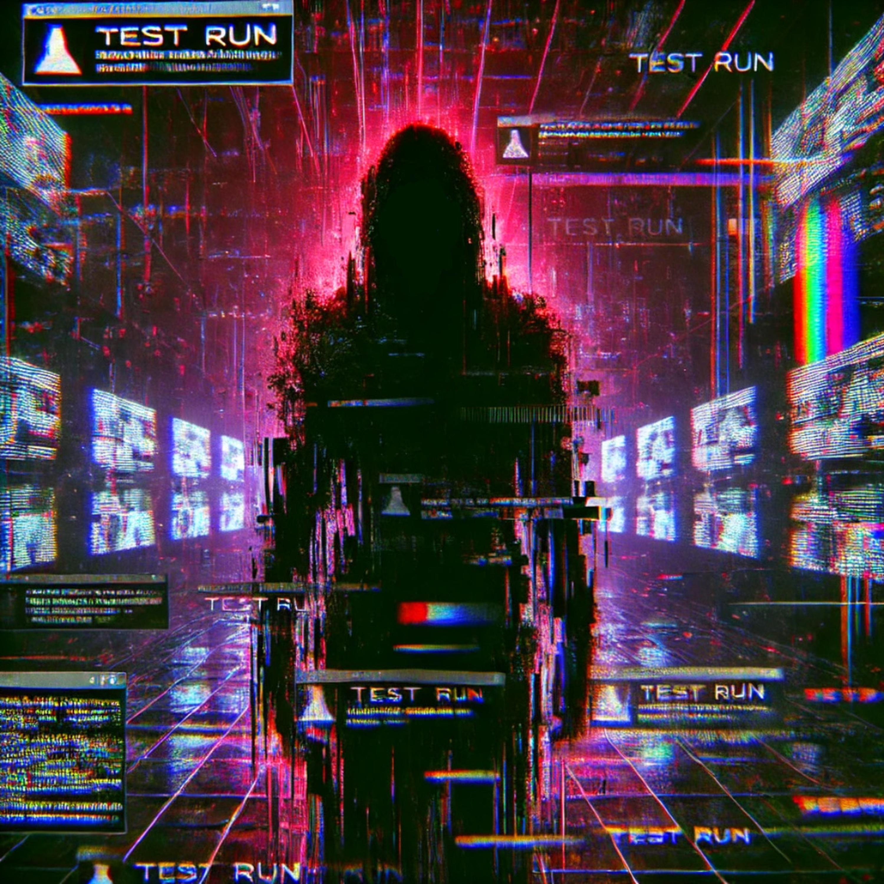 test run artwork
