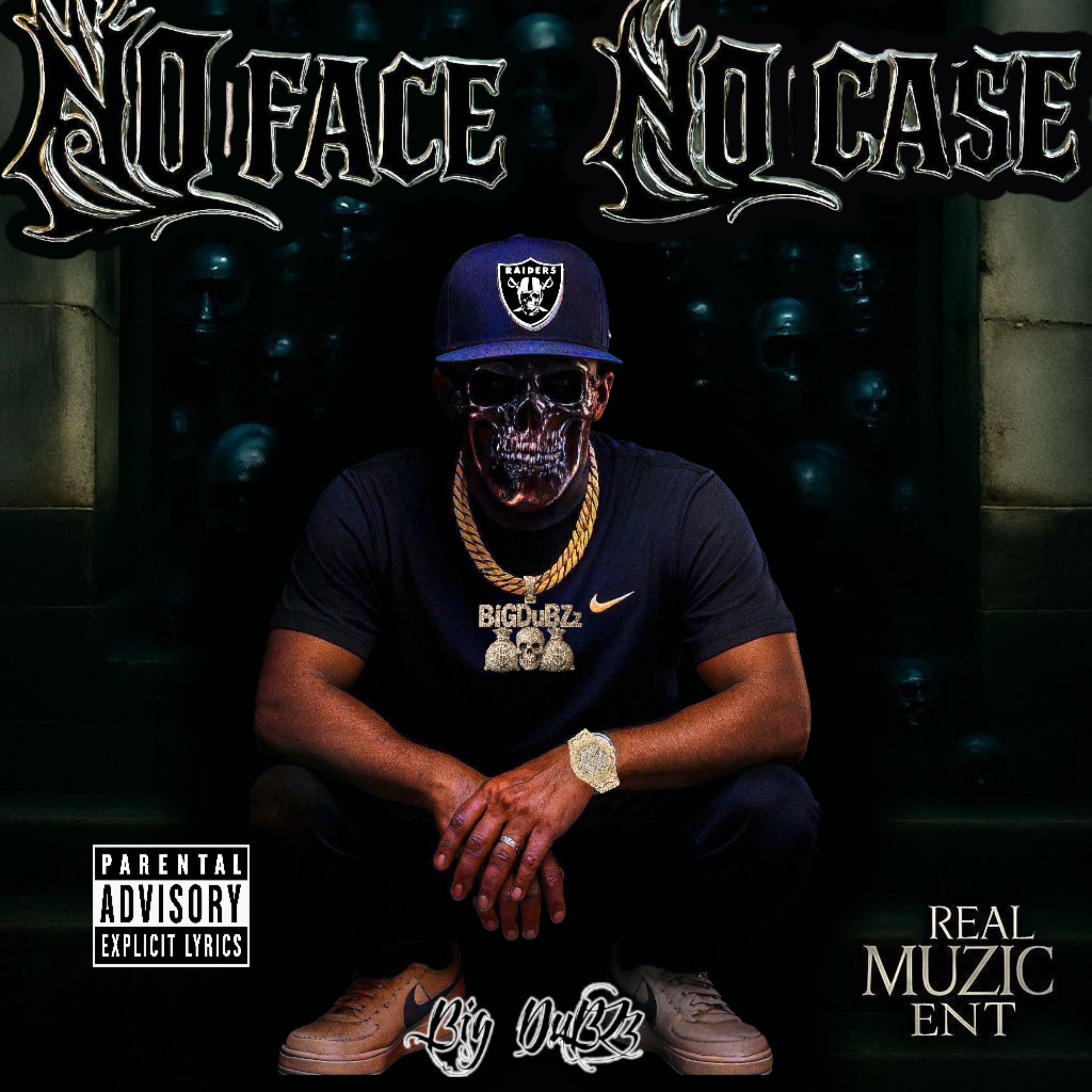 NO FACE NO CASE artwork