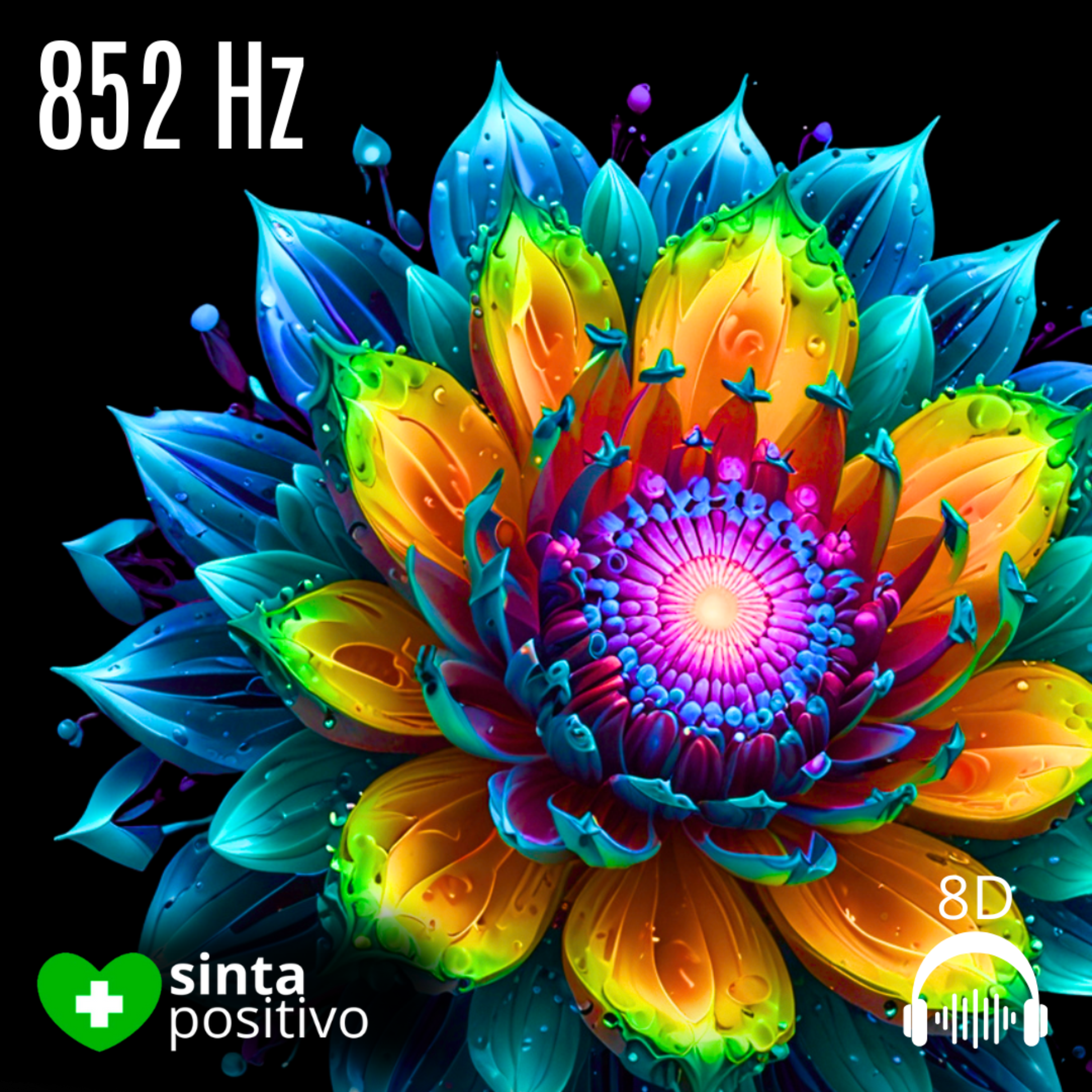 852 Hz Intuição Elevada, Conexão Espiritual e Expansão da Consciência | Enhanced Intuition, Spiritual Connection, and Consciousness Expansion artwork