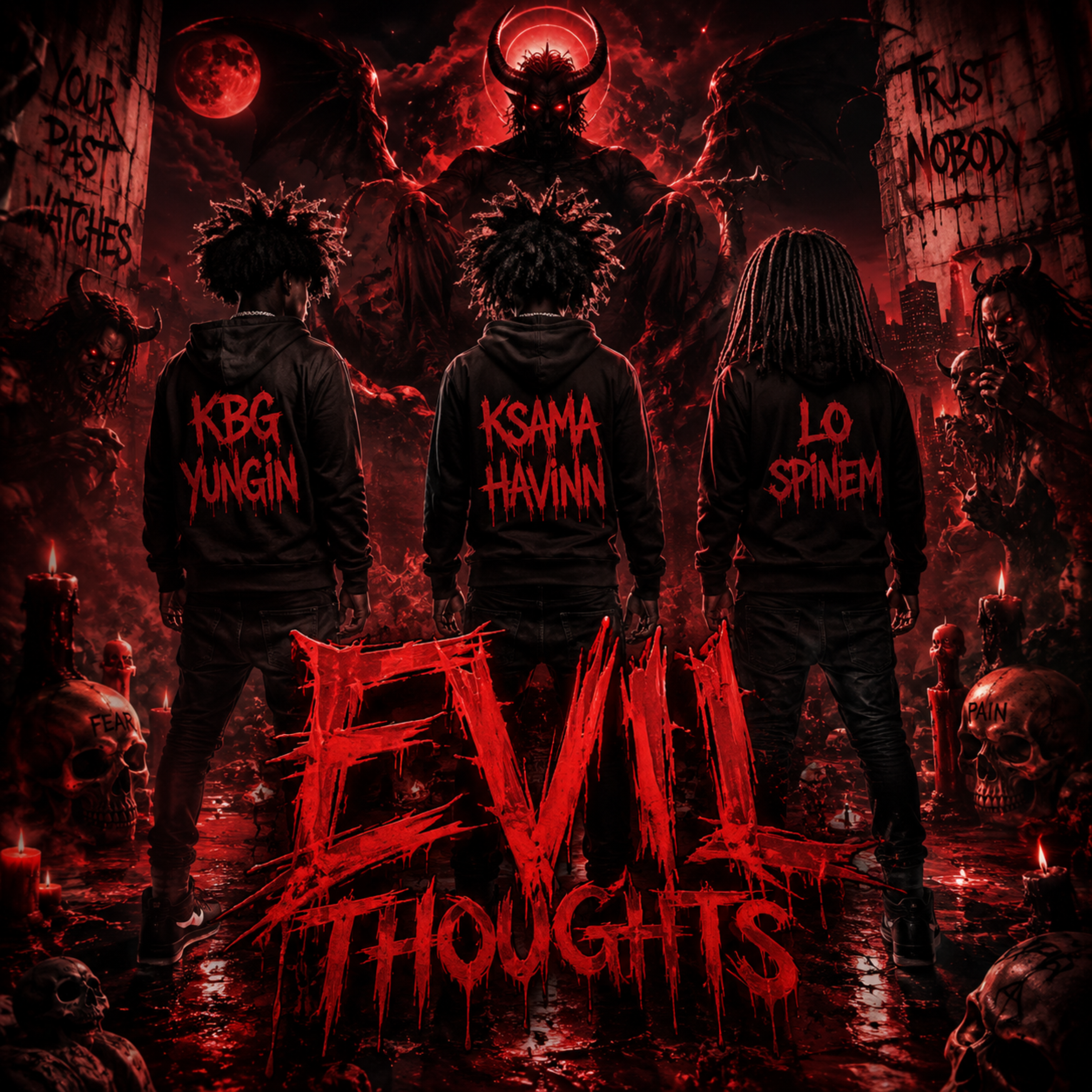 Evil Thoughts by KBG Yungin215 cover art