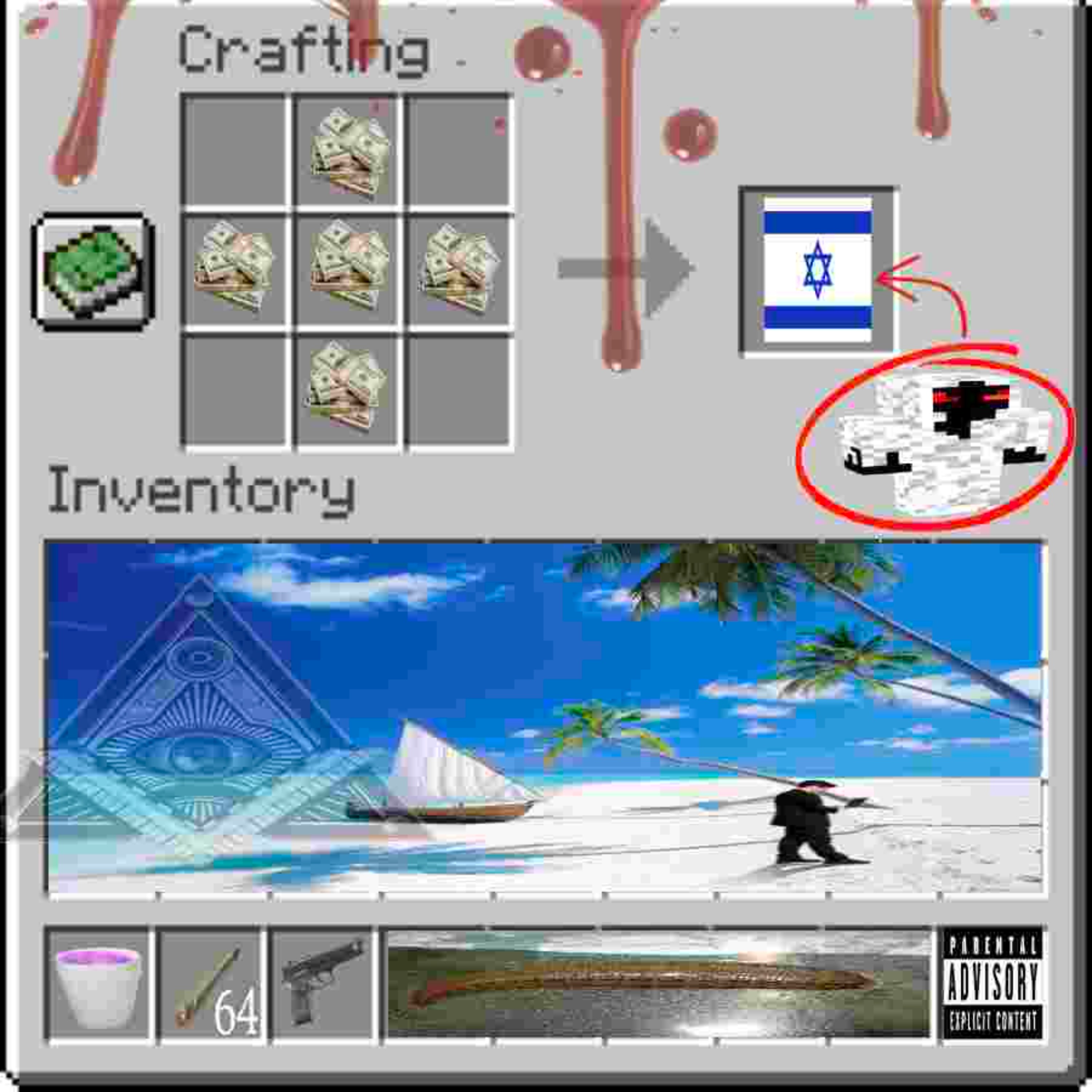 evil minecraft artwork