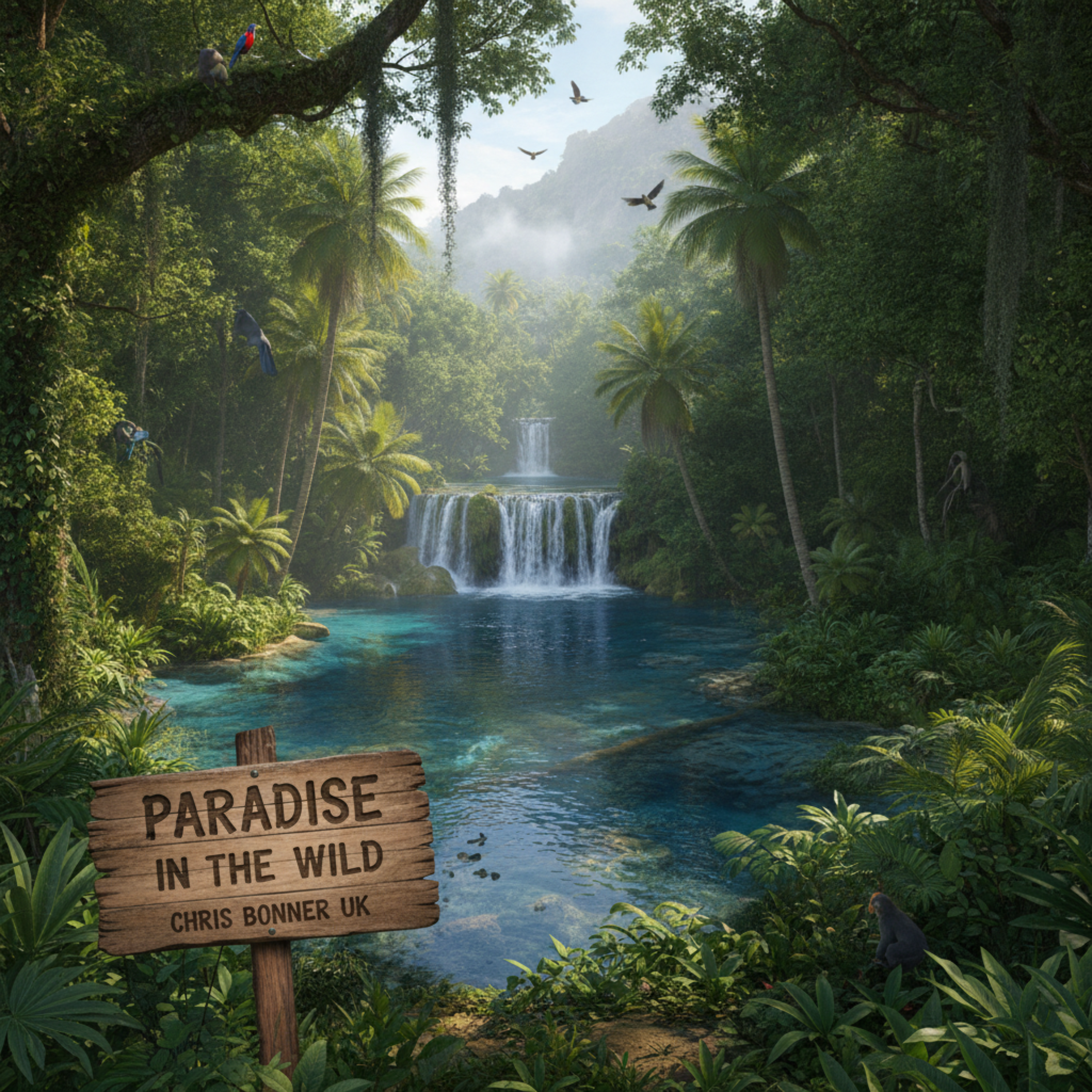 Paradise in the Wild by Chris Bonner UK cover art