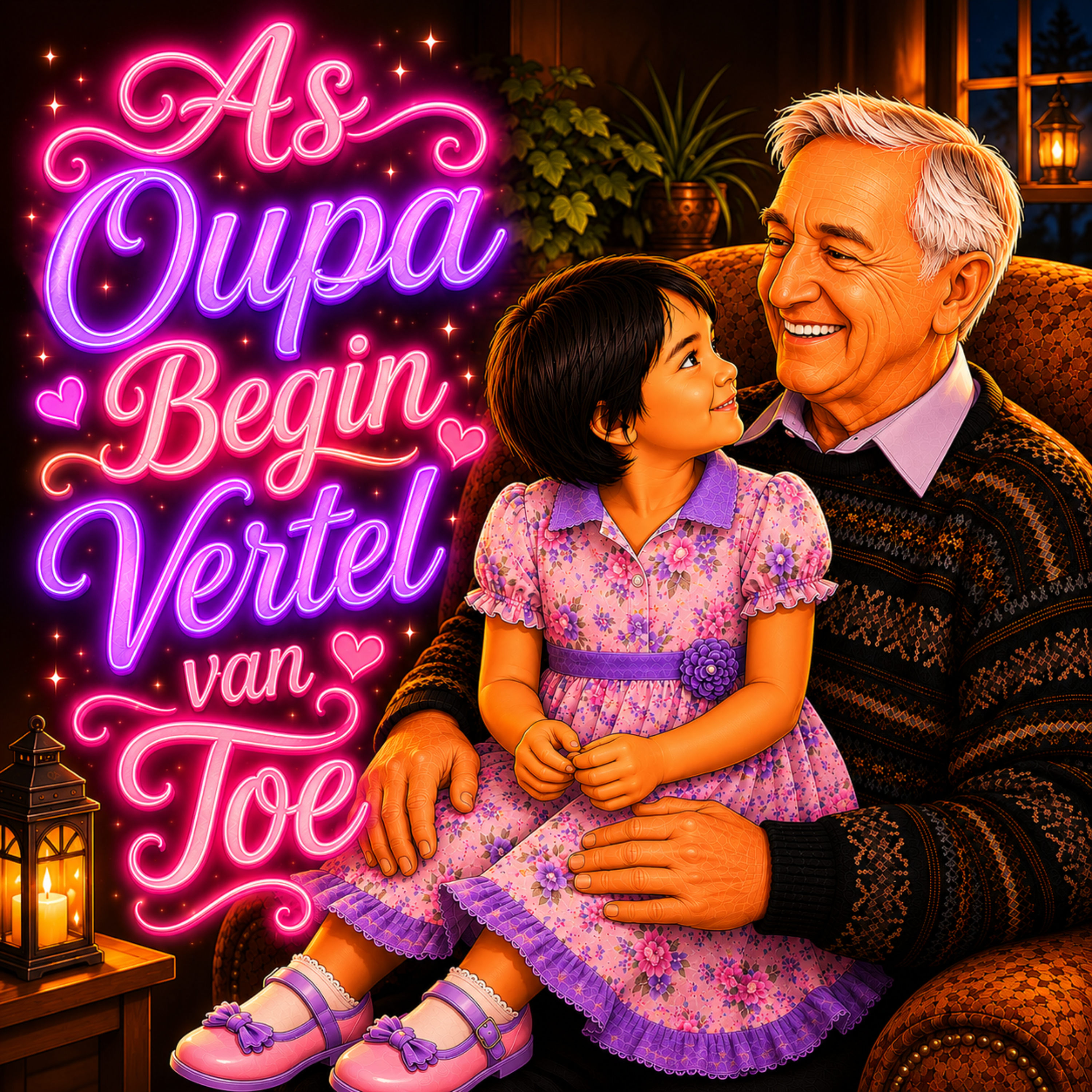 As Oupa Begin Vertel van Toe by glow flower cover art