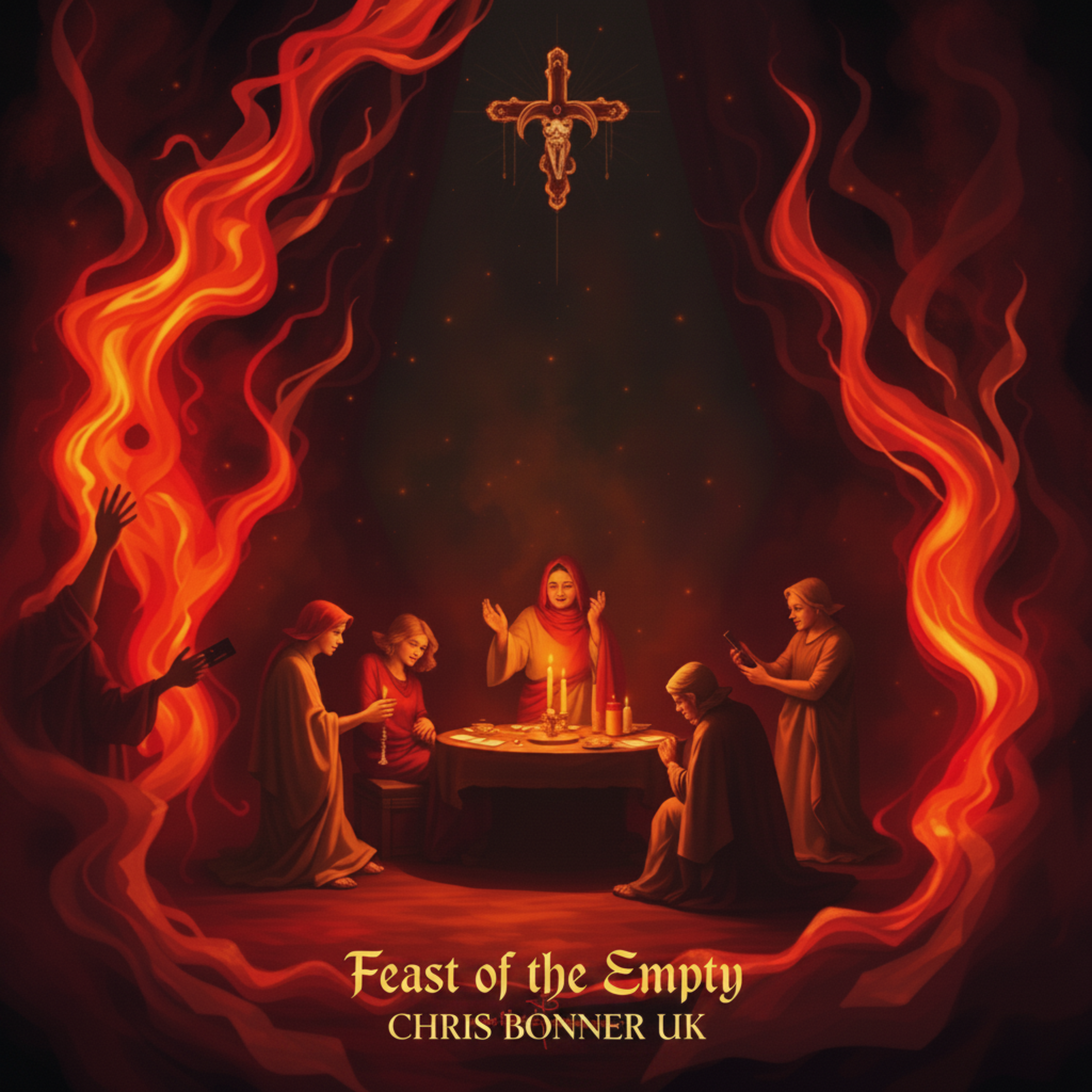 Feast of the Empty by Chris Bonner UK cover art