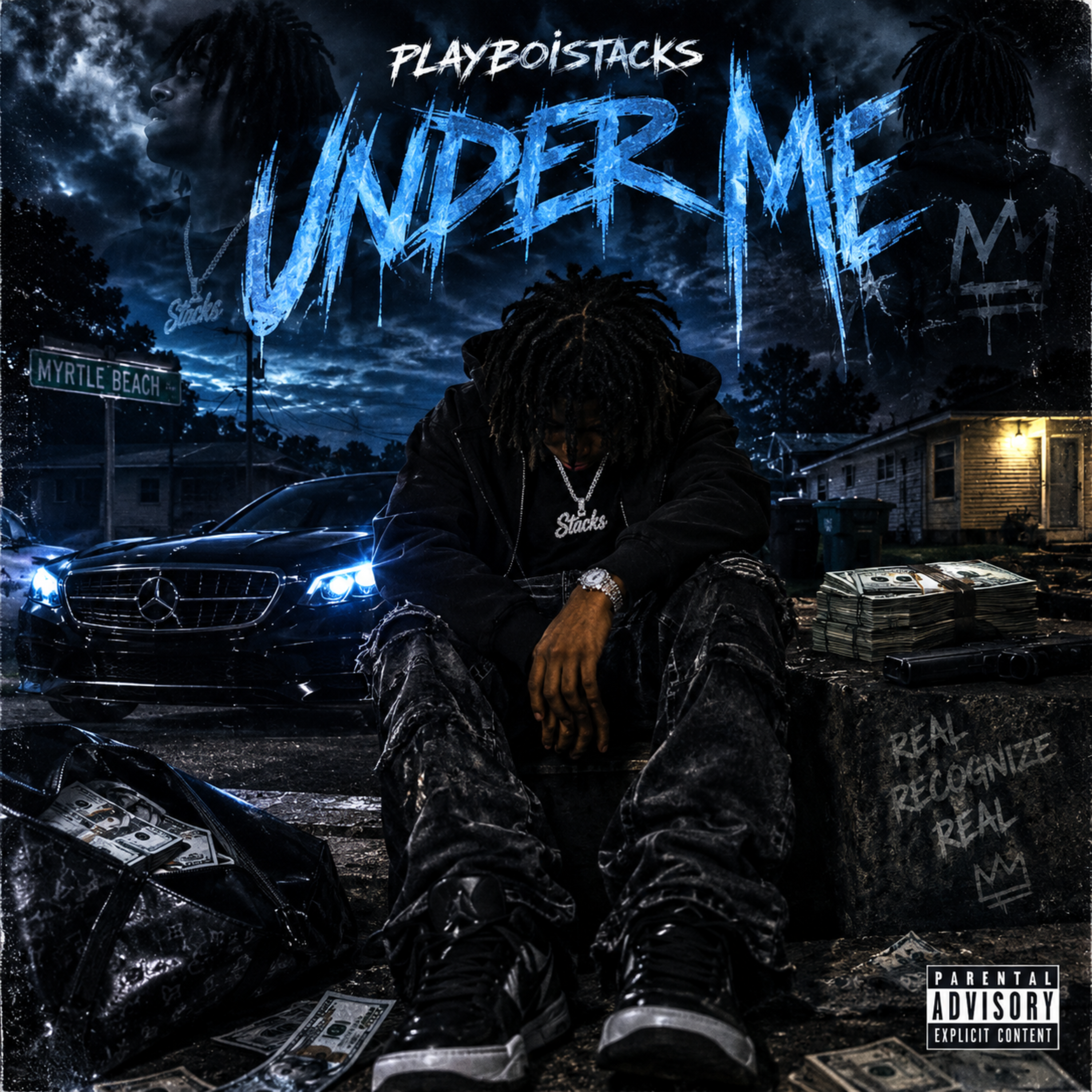 Under Me by Playboistacks cover art