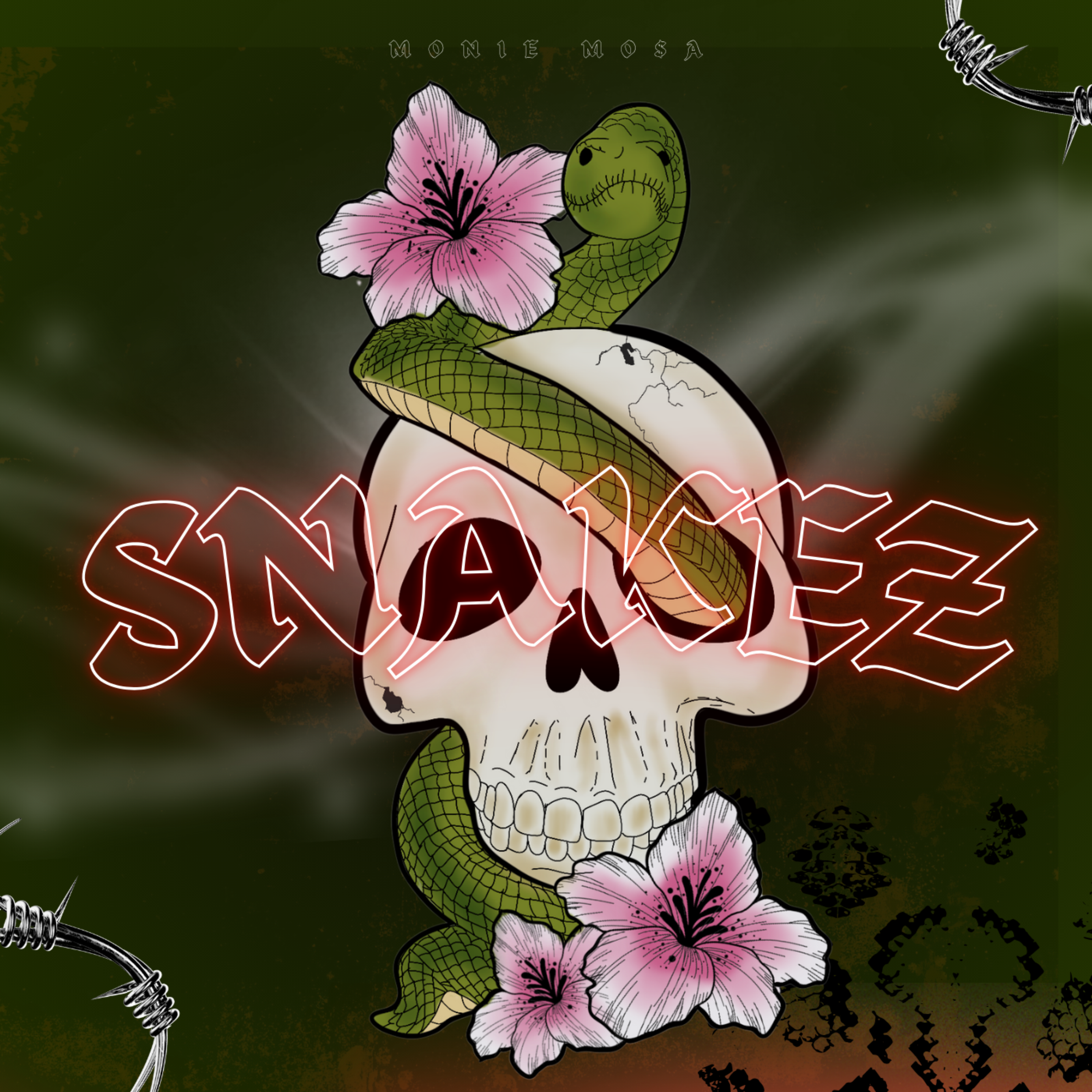 Snakez (Out my Face) artwork