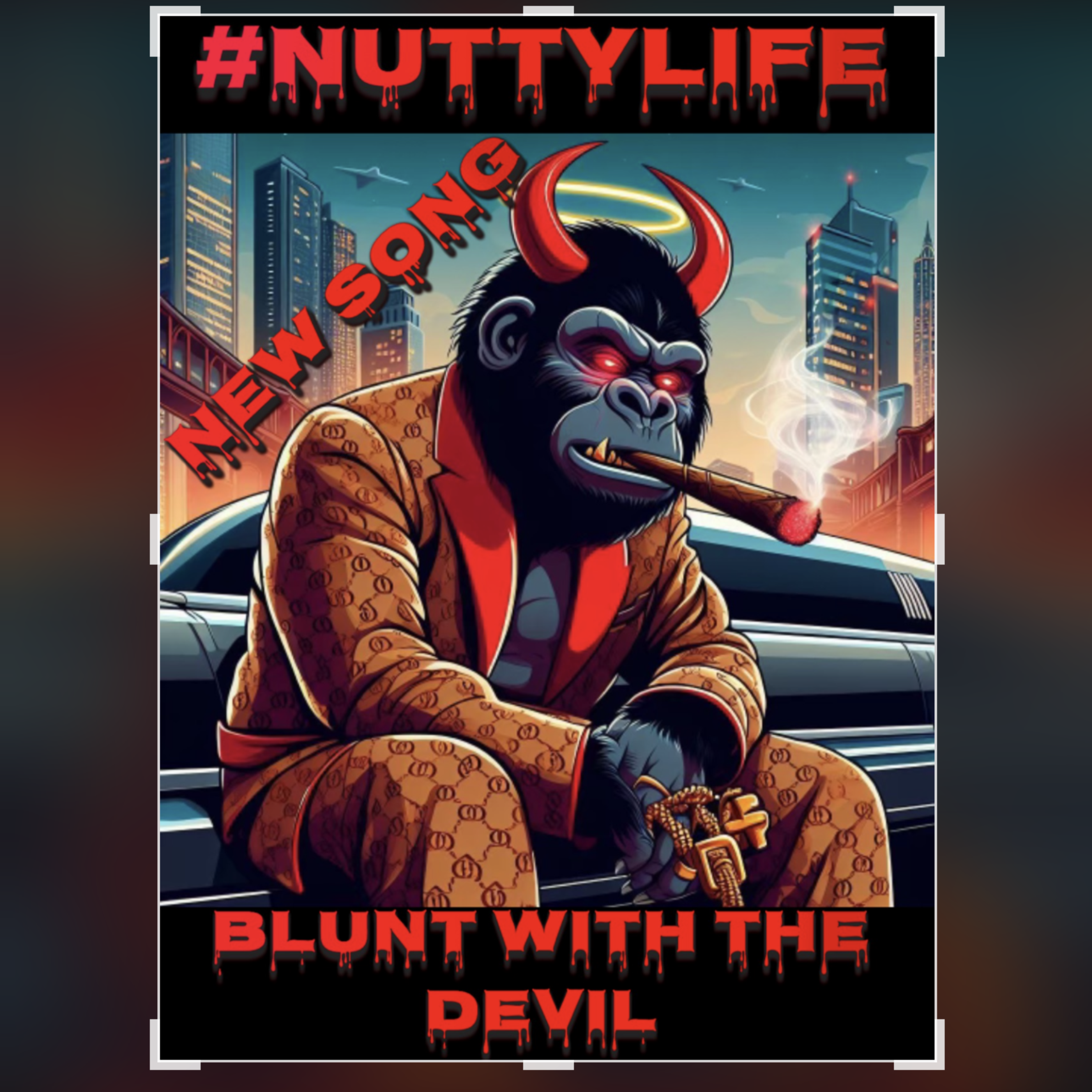 A BLUNT WITH THE DEVIL!!!! artwork