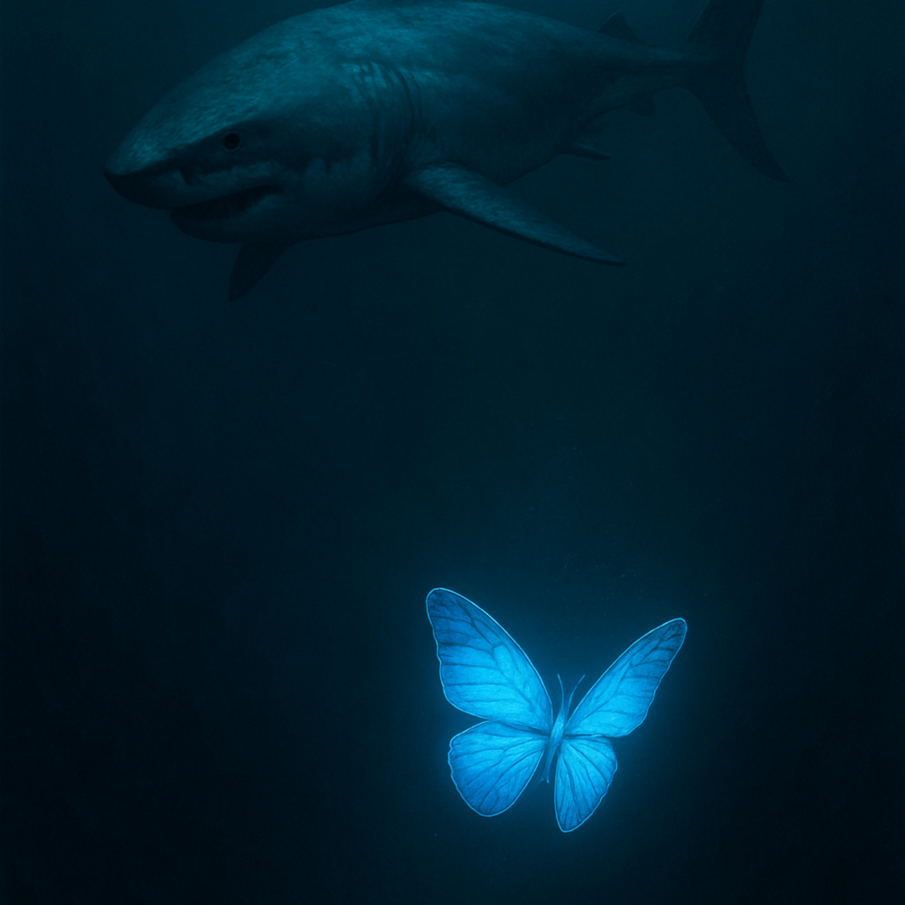 into her blu artwork