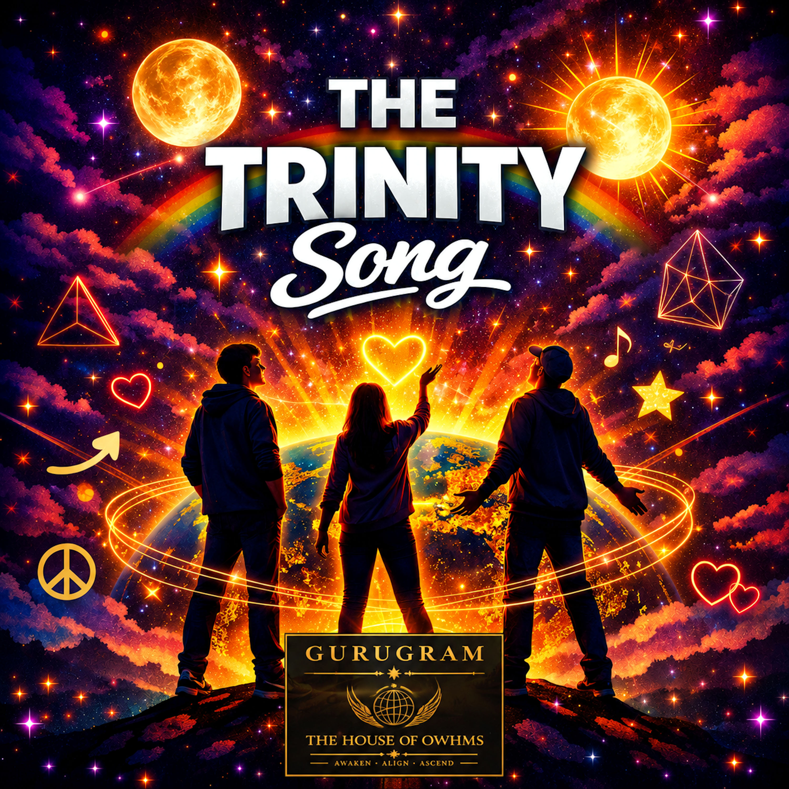 THE TRINITY SONG by GURUGRAM cover art