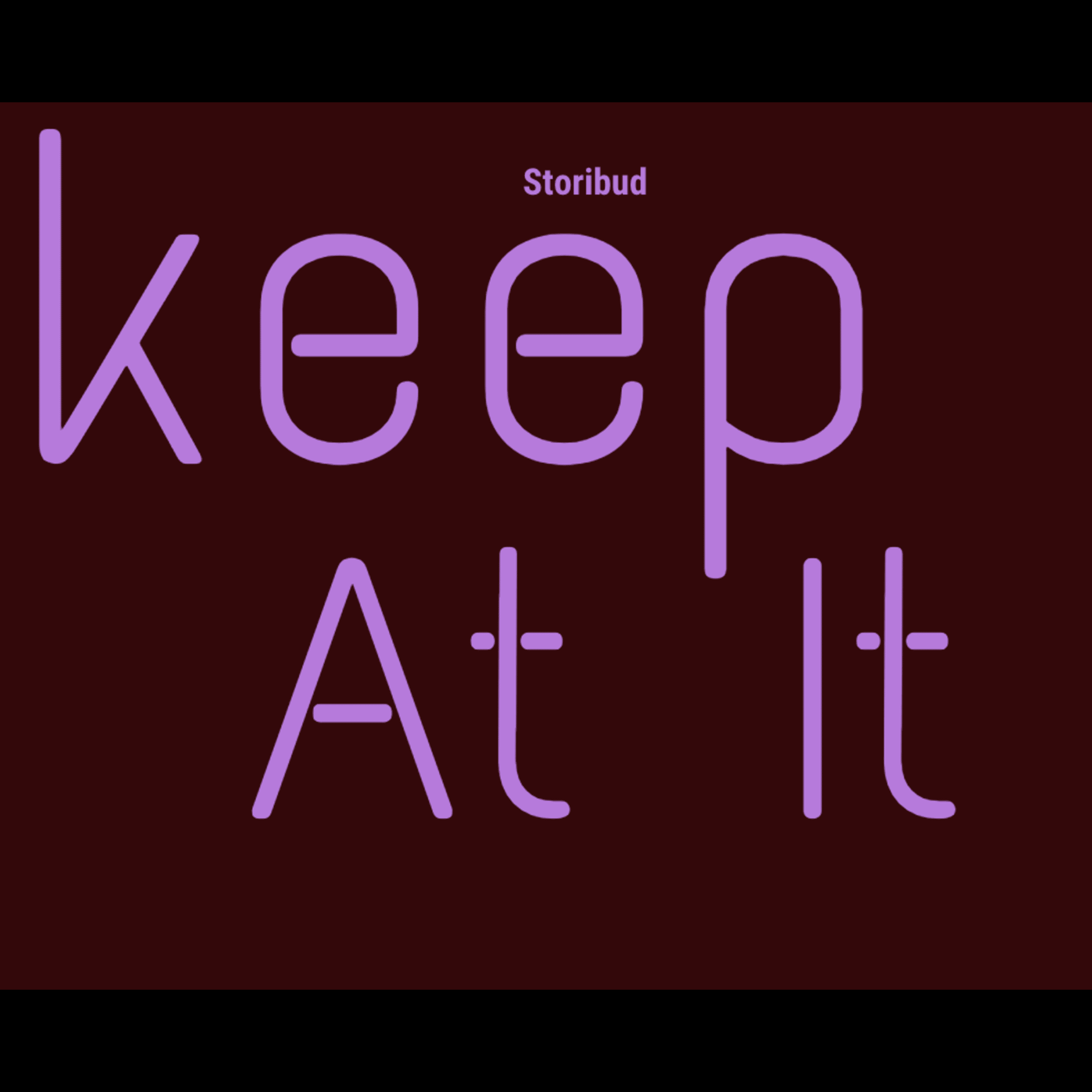 Keep At It artwork