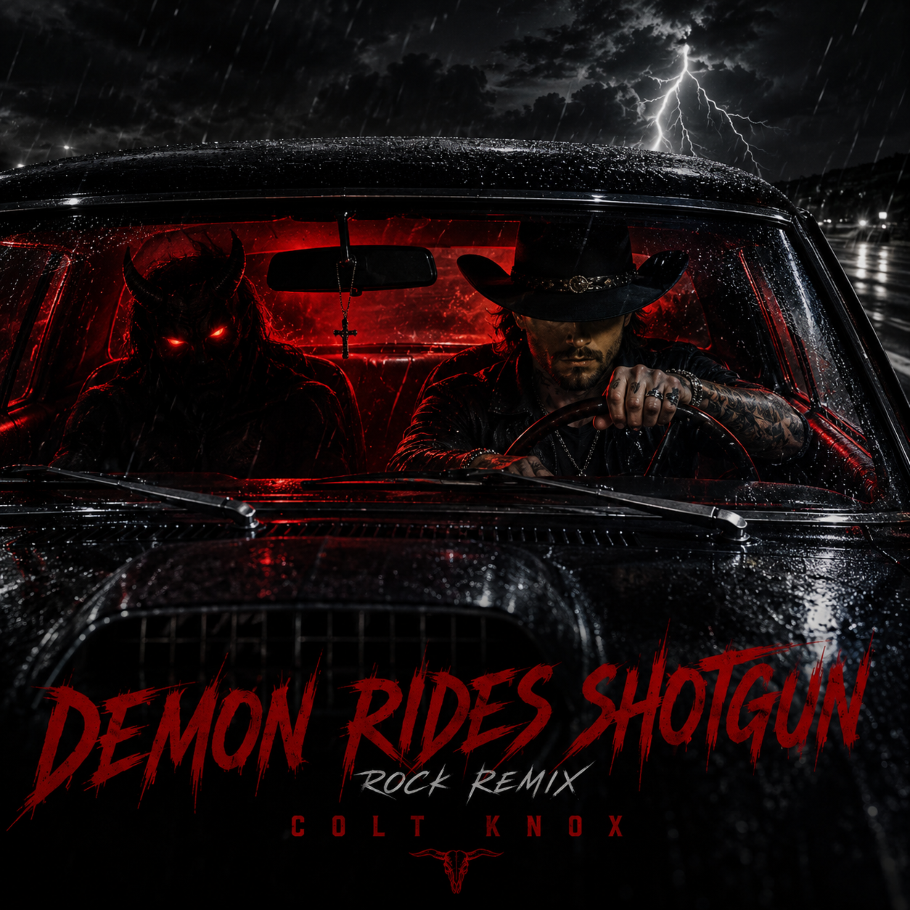Demons Ride Shotgun (Rock Remix) by Colt Knox cover art
