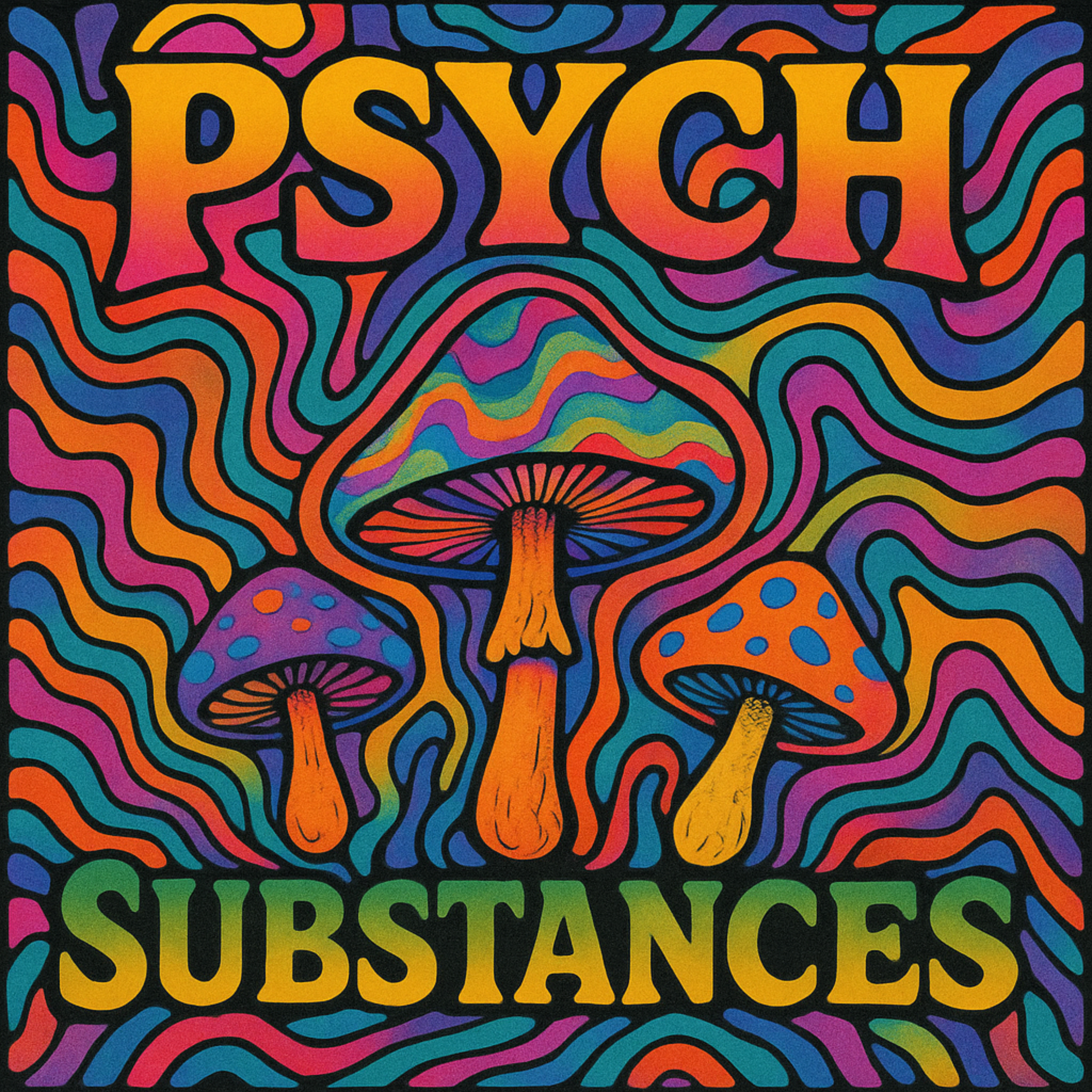 PSYCH SUBSTANCES artwork