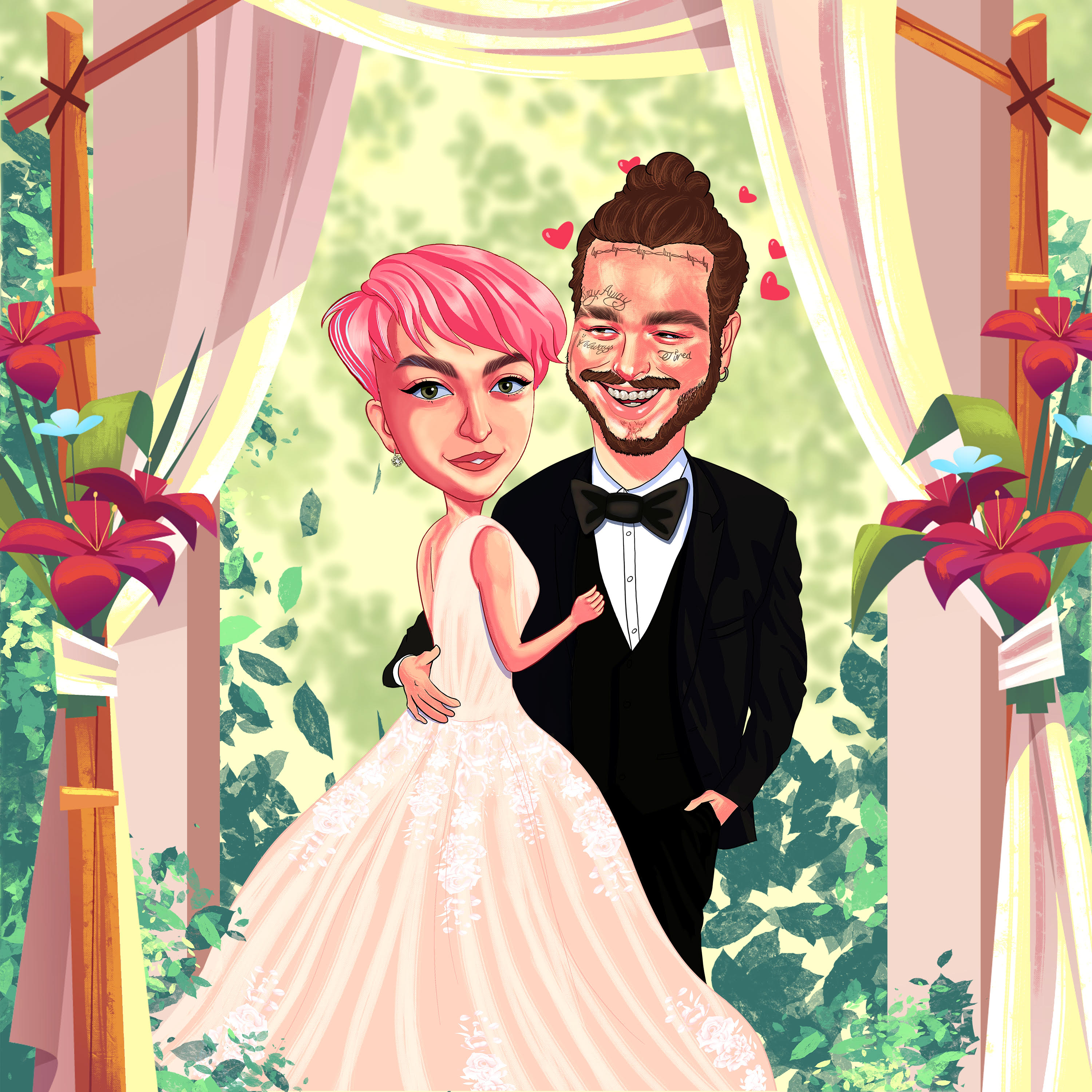 Post Malone Proposal artwork