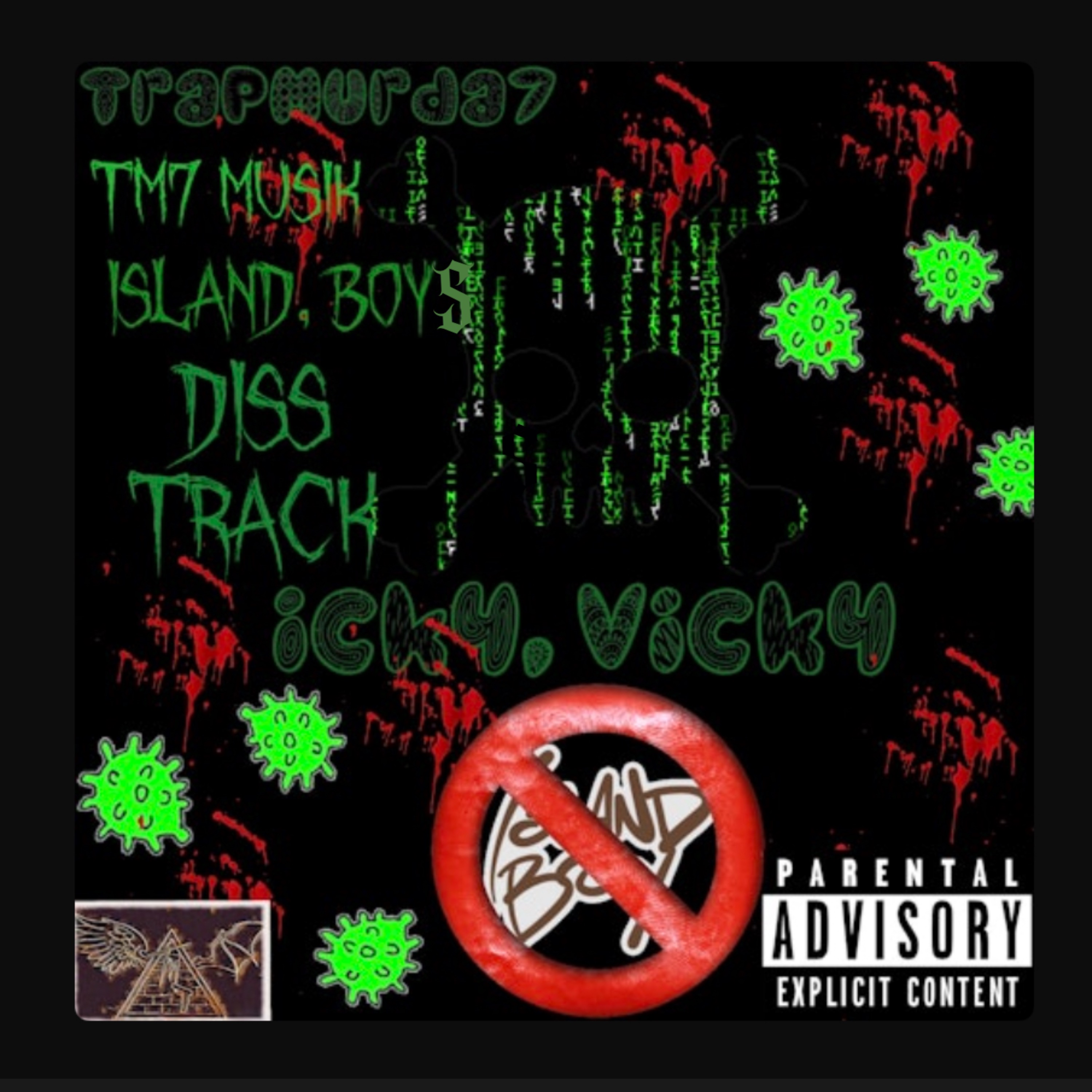 Island Boys  Diss Track Icky Vicky artwork