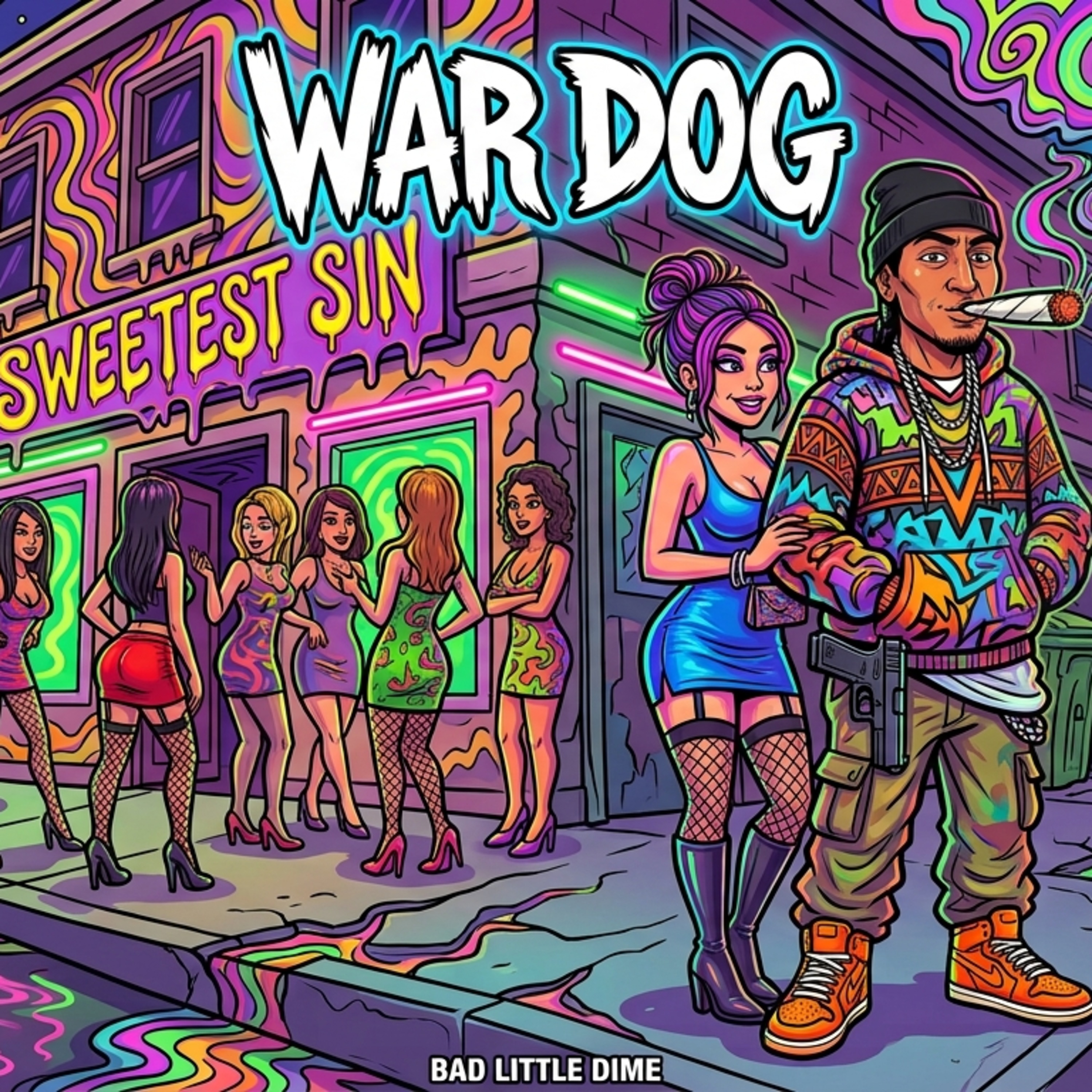 Bad Little Dime by War Dog cover art