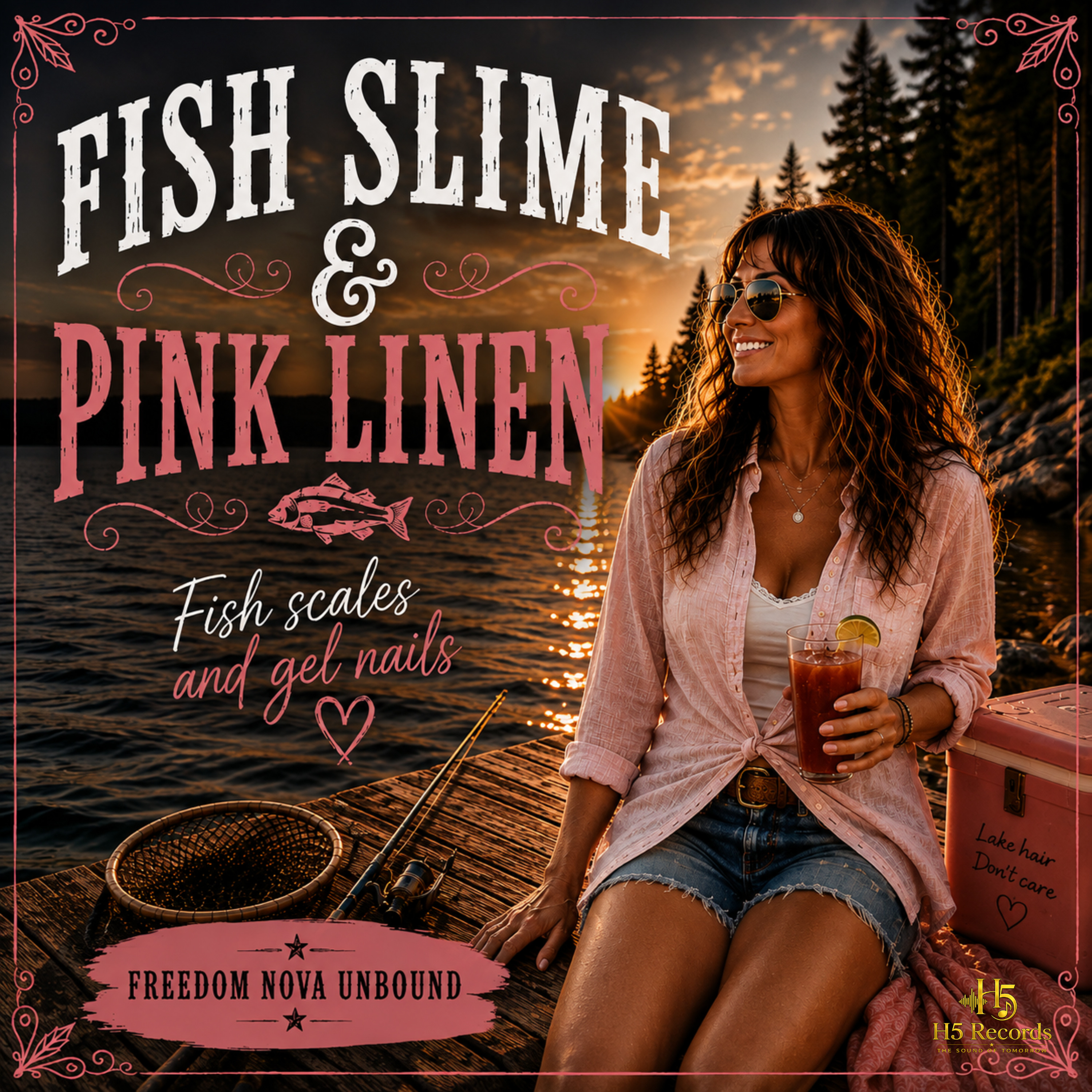 Fish Slime & Pink Linen by Freedom Nova Unbound cover art