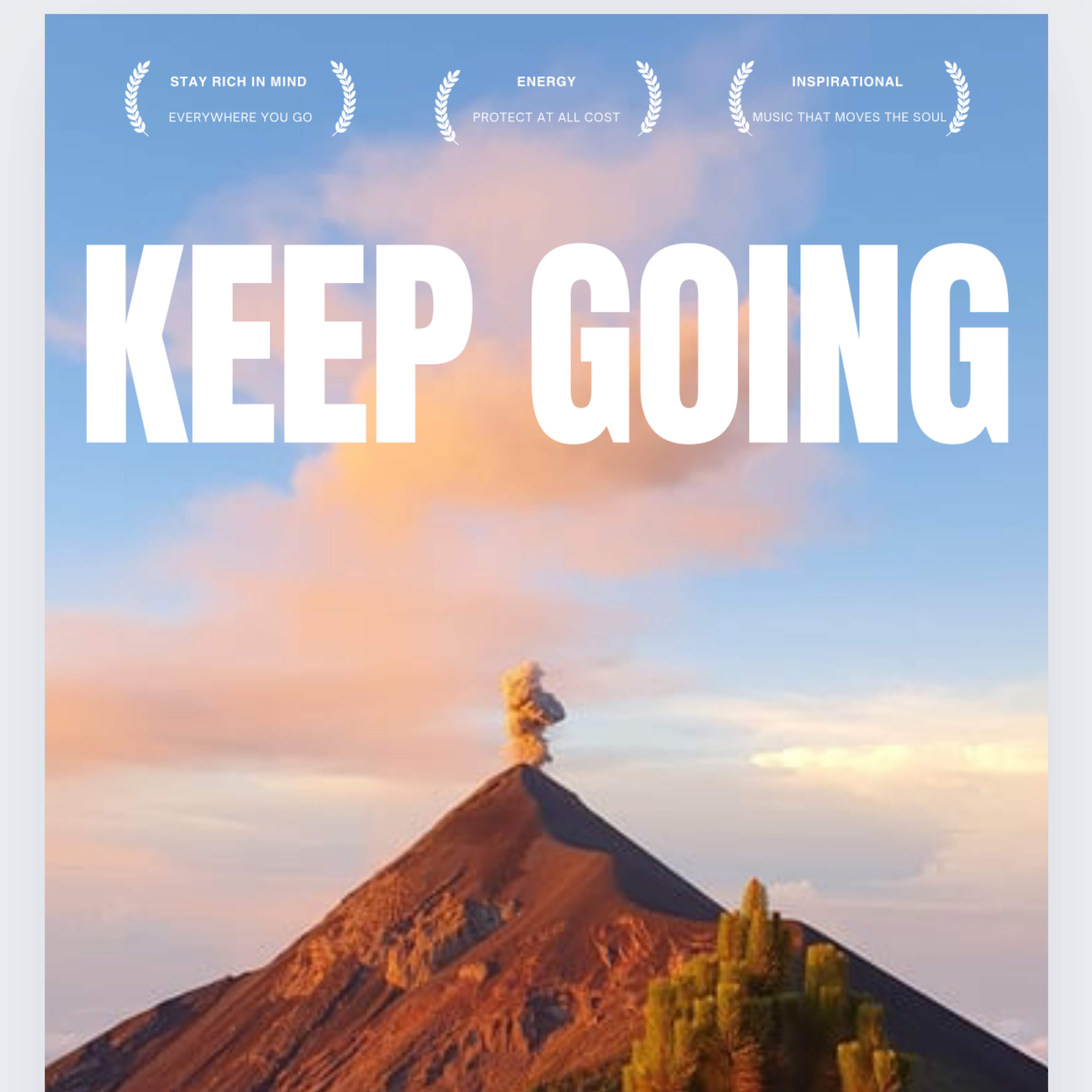 KEEP GOING artwork