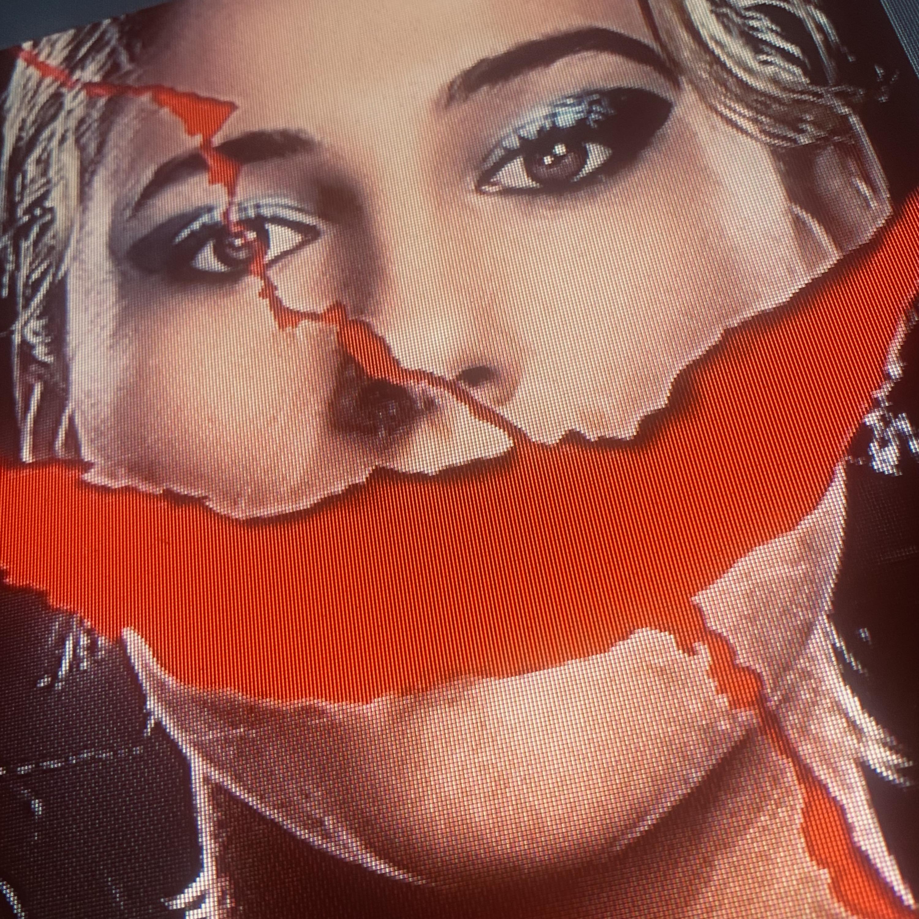 Red artwork