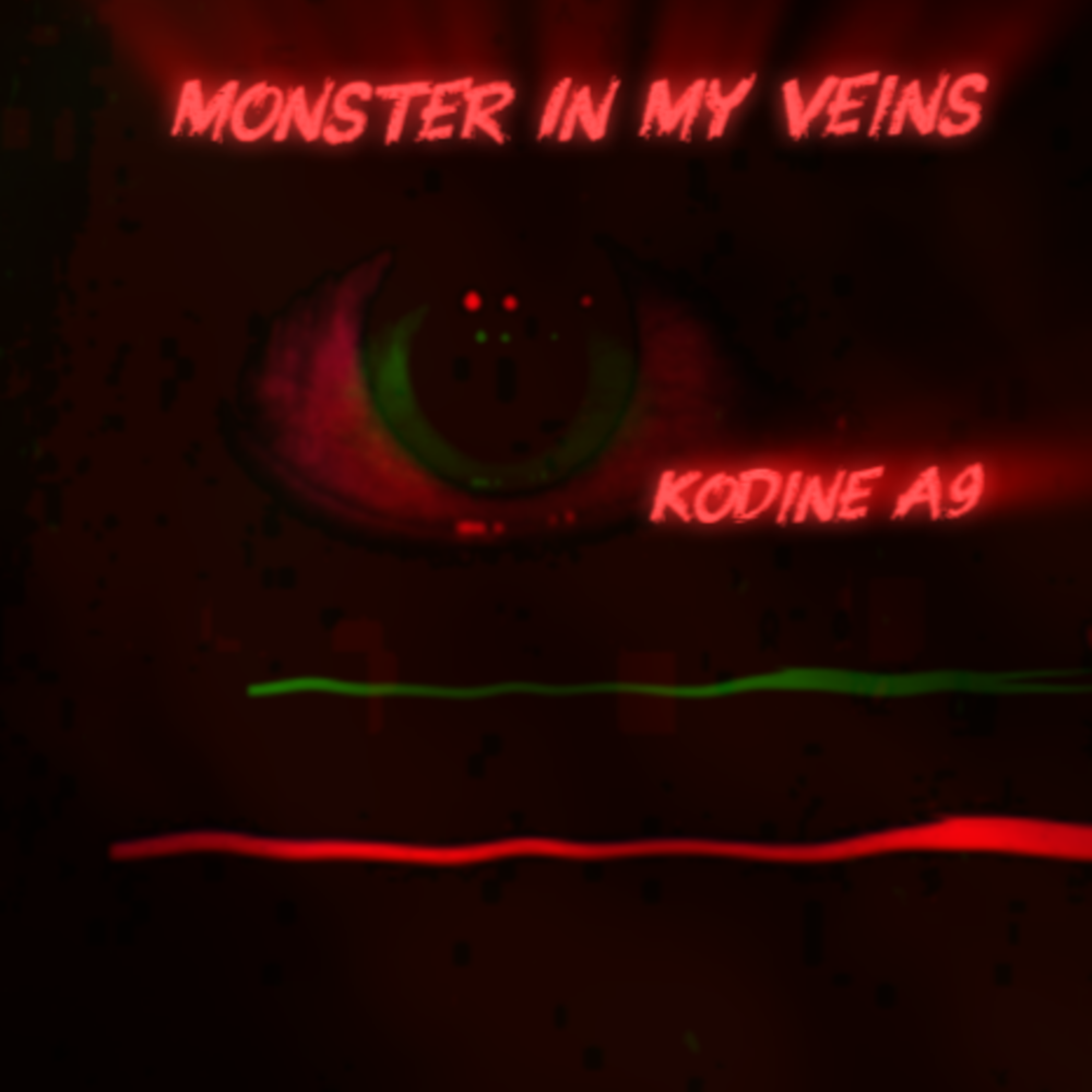 Monster in My Veins by Kodine A9 cover art