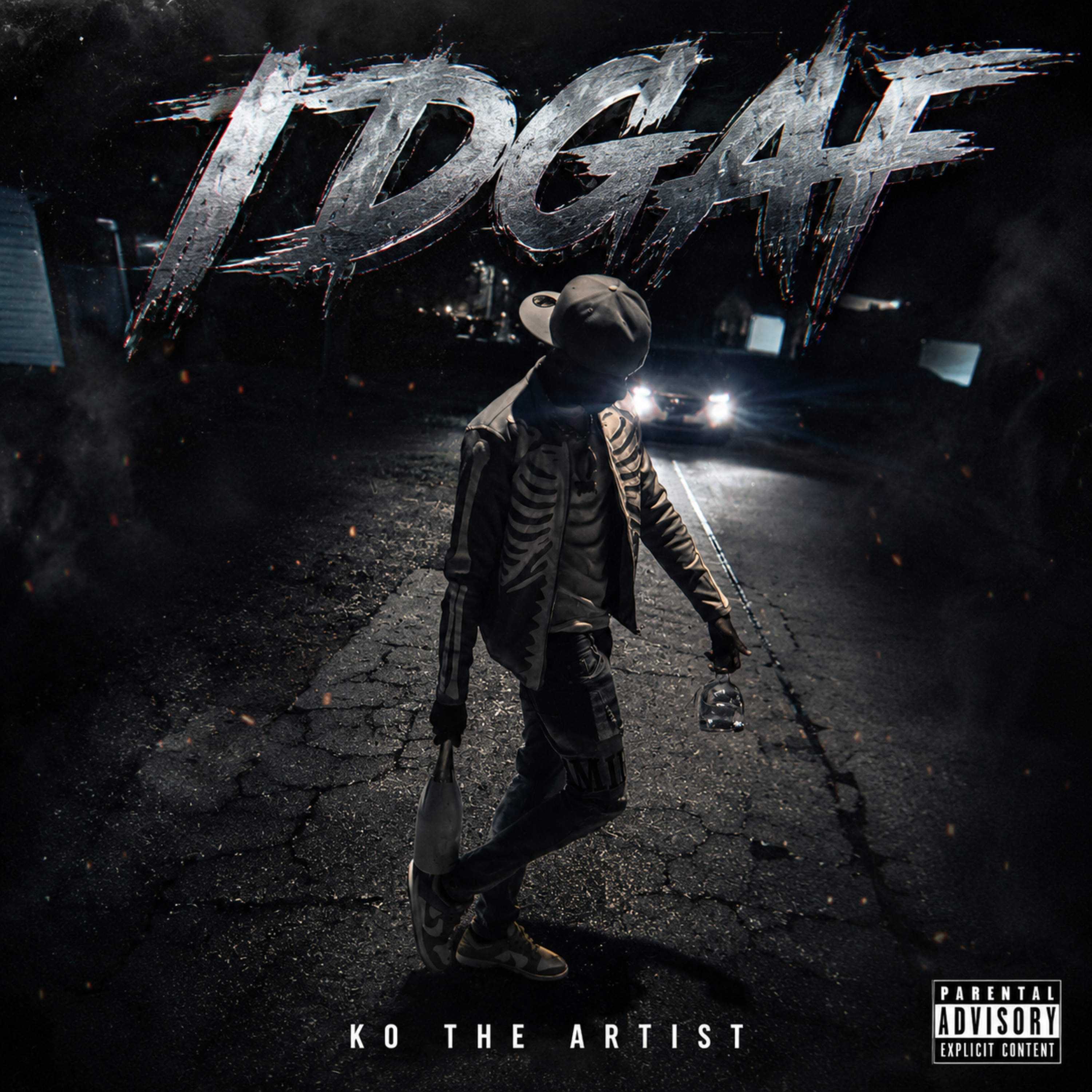 IDGAF by KO THE ARTIST cover art