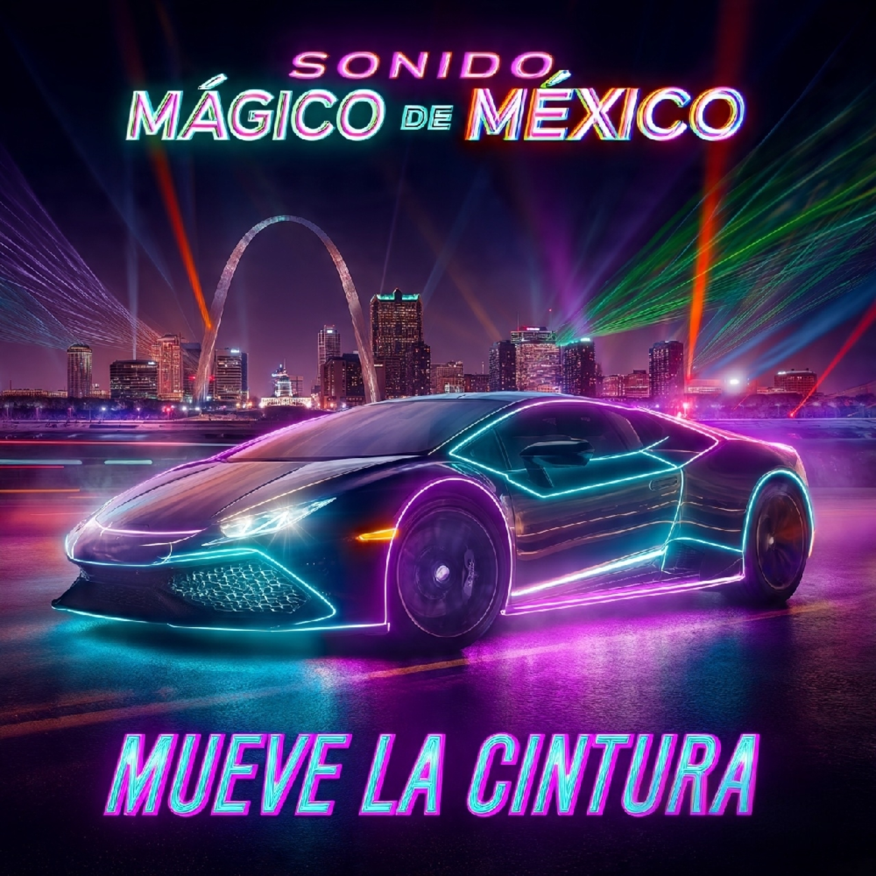 MUEVE LA CINTURA by sonido mágico de México cover art