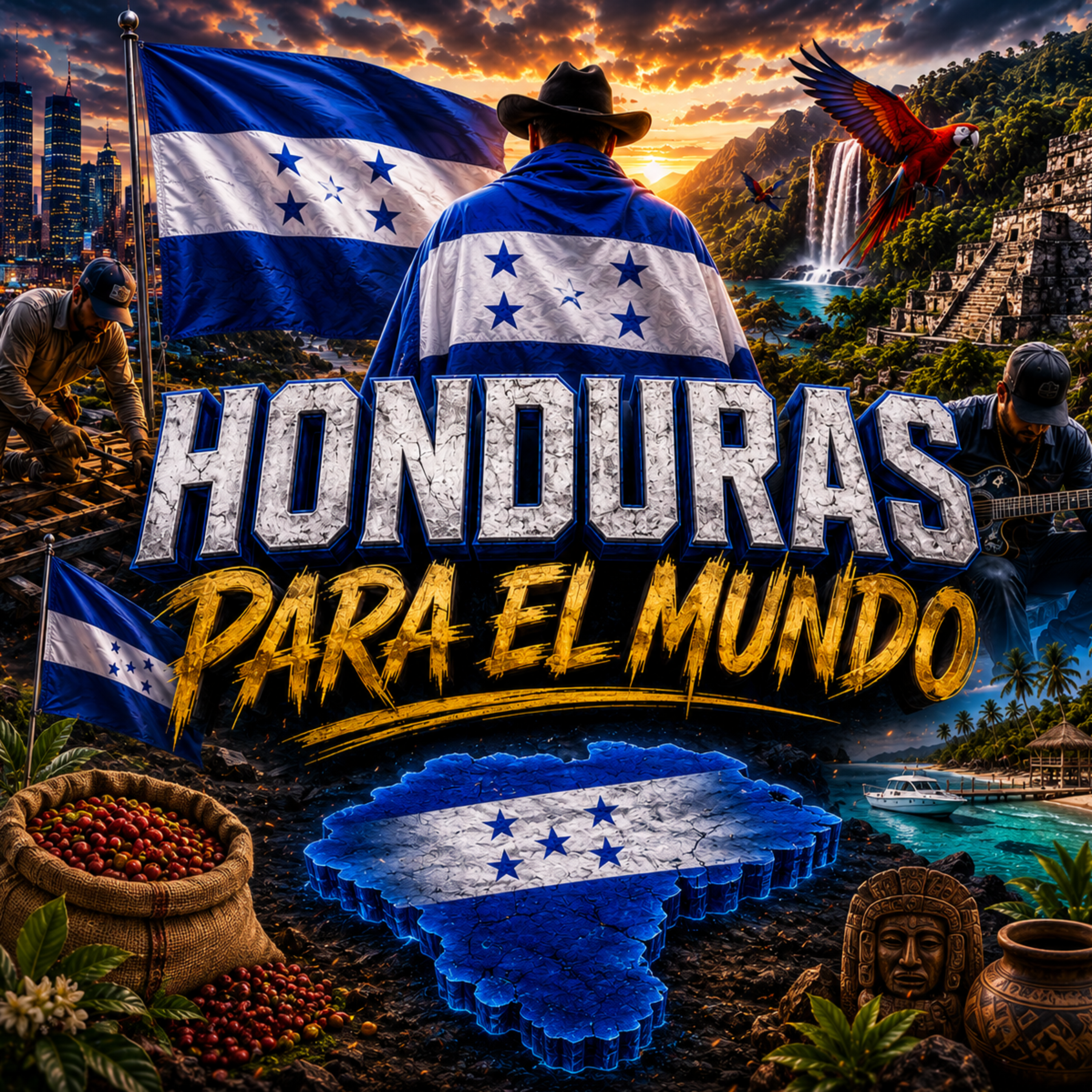 Honduras Para El Mundo by El Invisible cover art