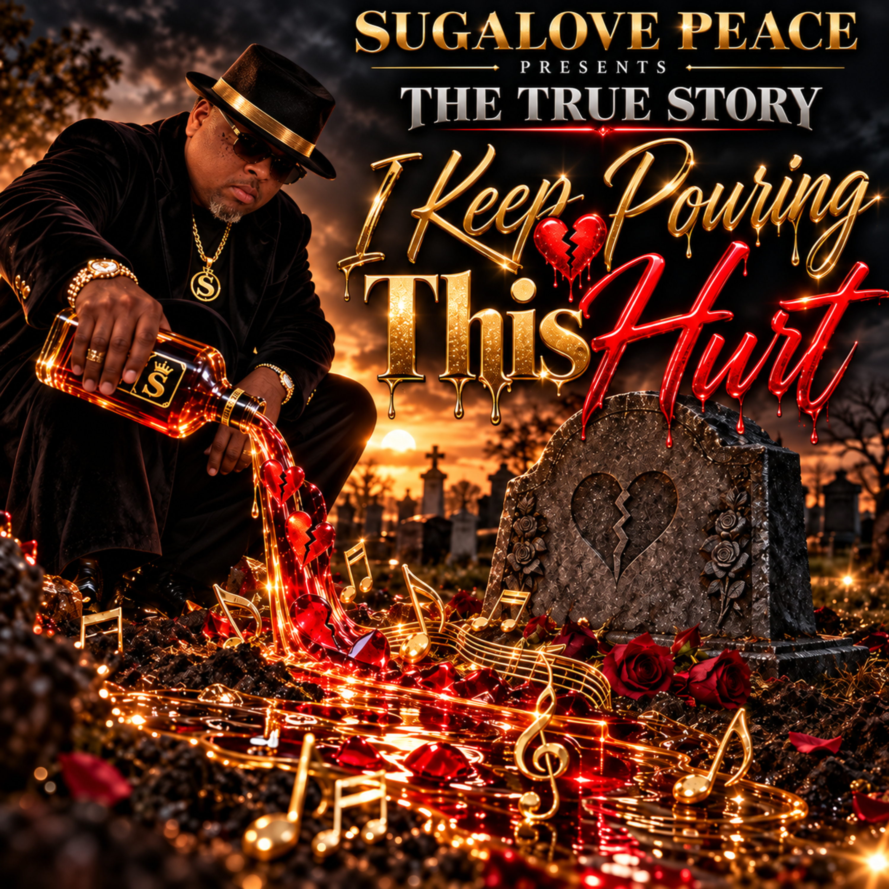 I Keep Pouring This Hurt by Sugalove Peace cover art