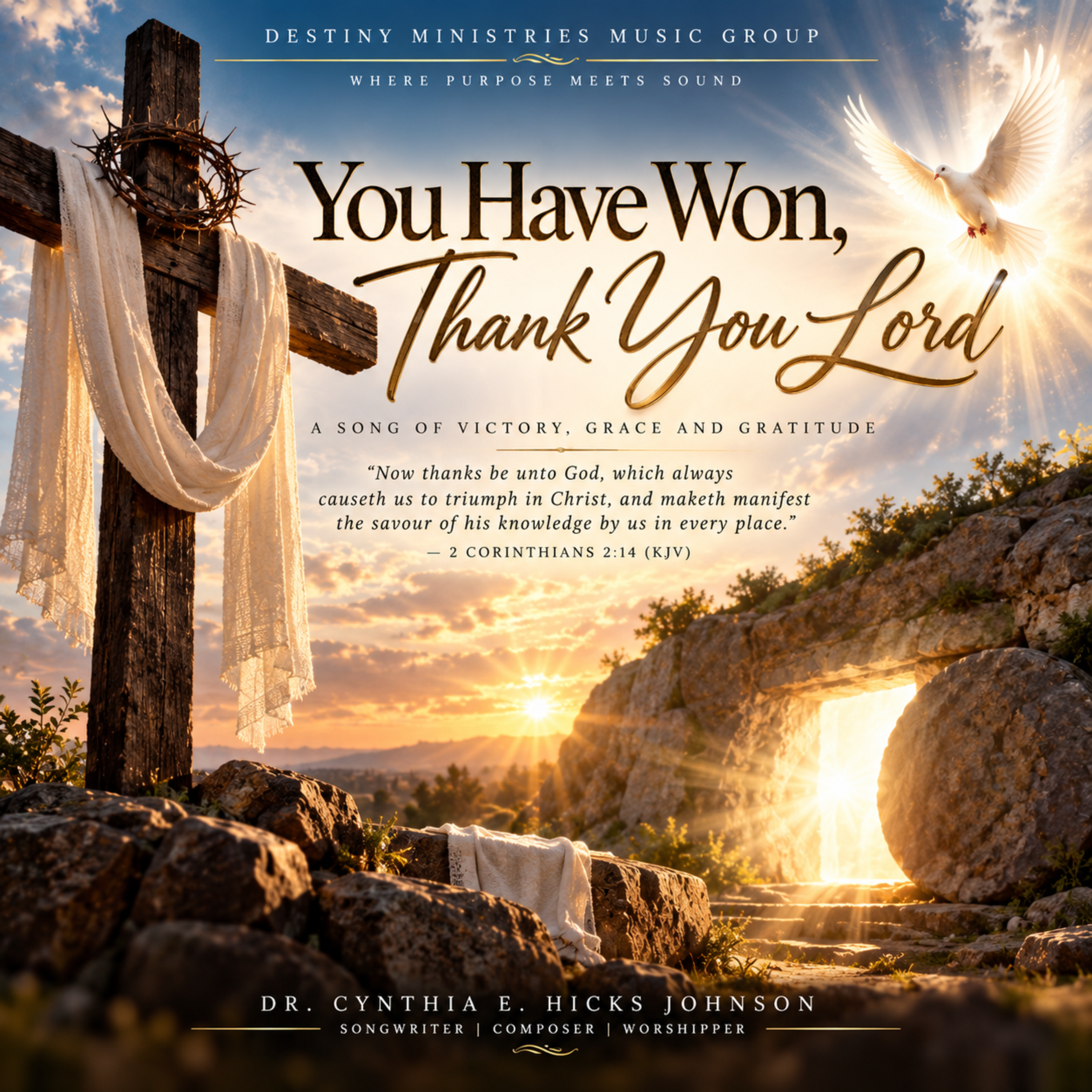 You Have Won, Thank You Lord by Destiny Ministries Music Group cover art