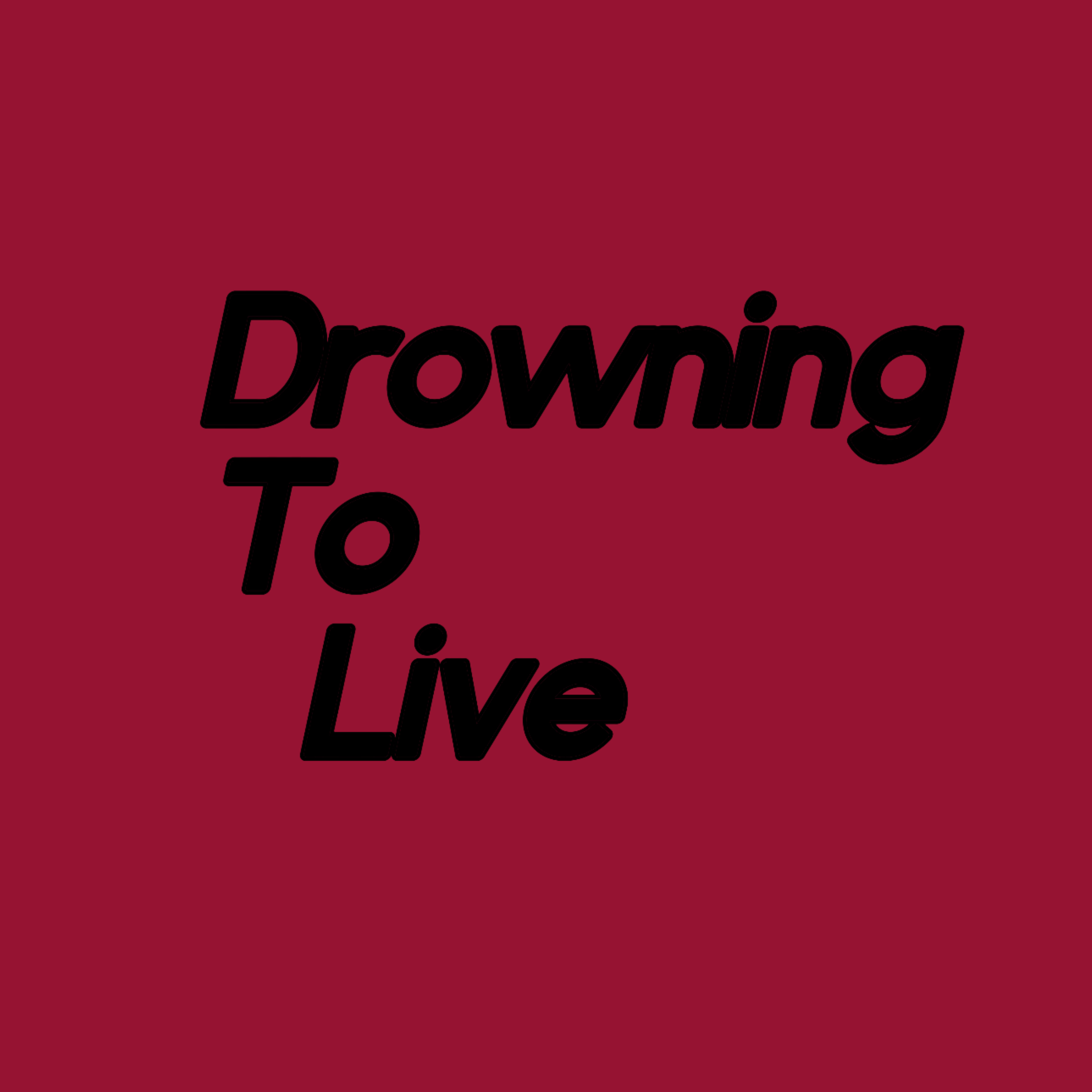 Drowning To Live artwork