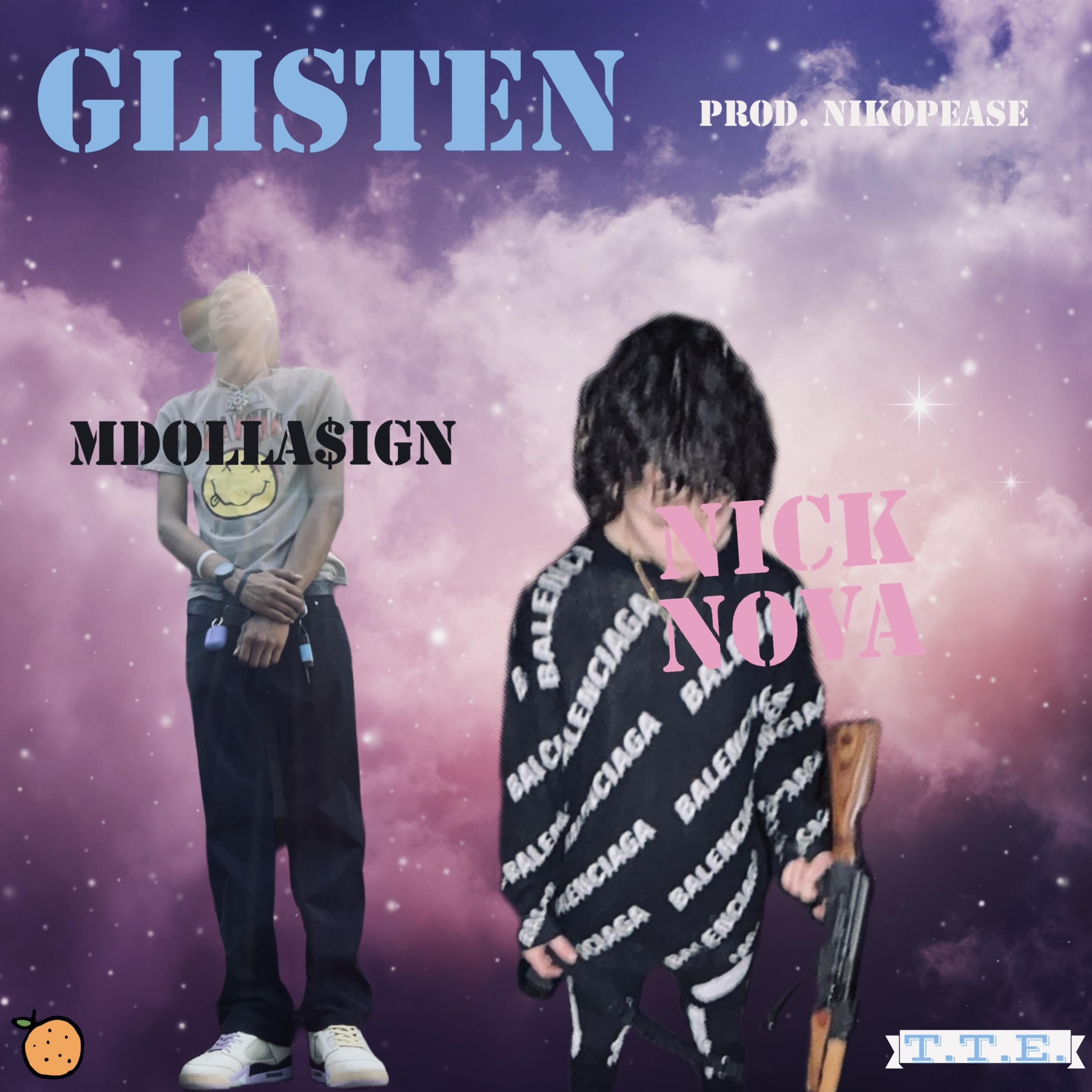 Glistening artwork