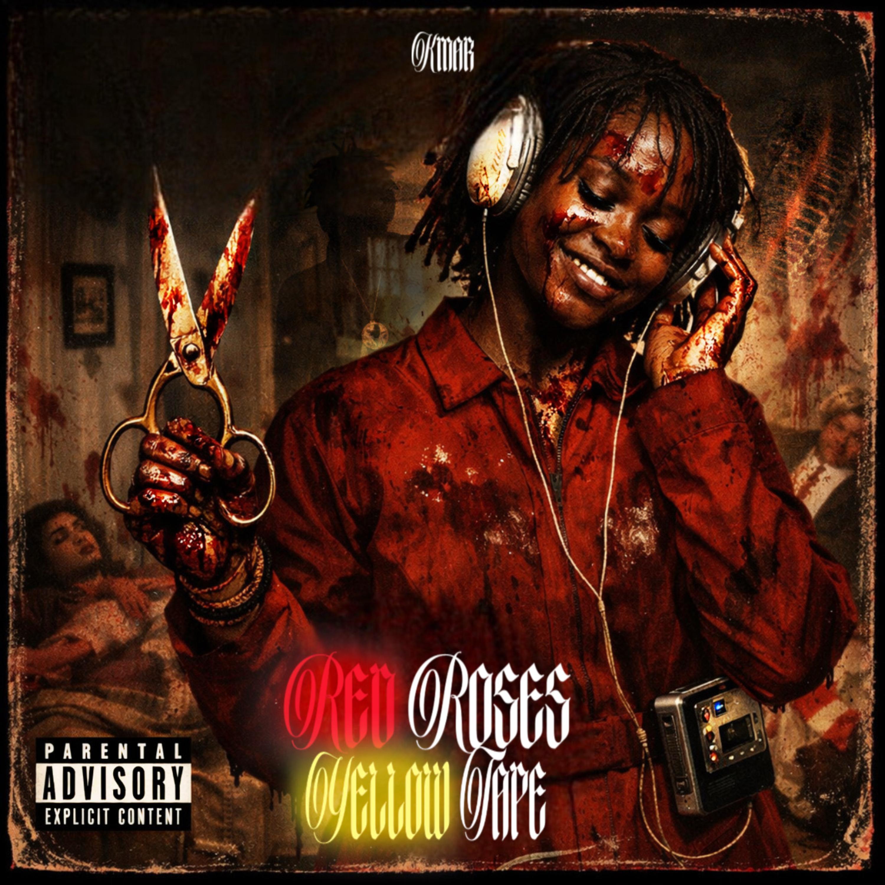 Red Roses, Yellow Tape artwork