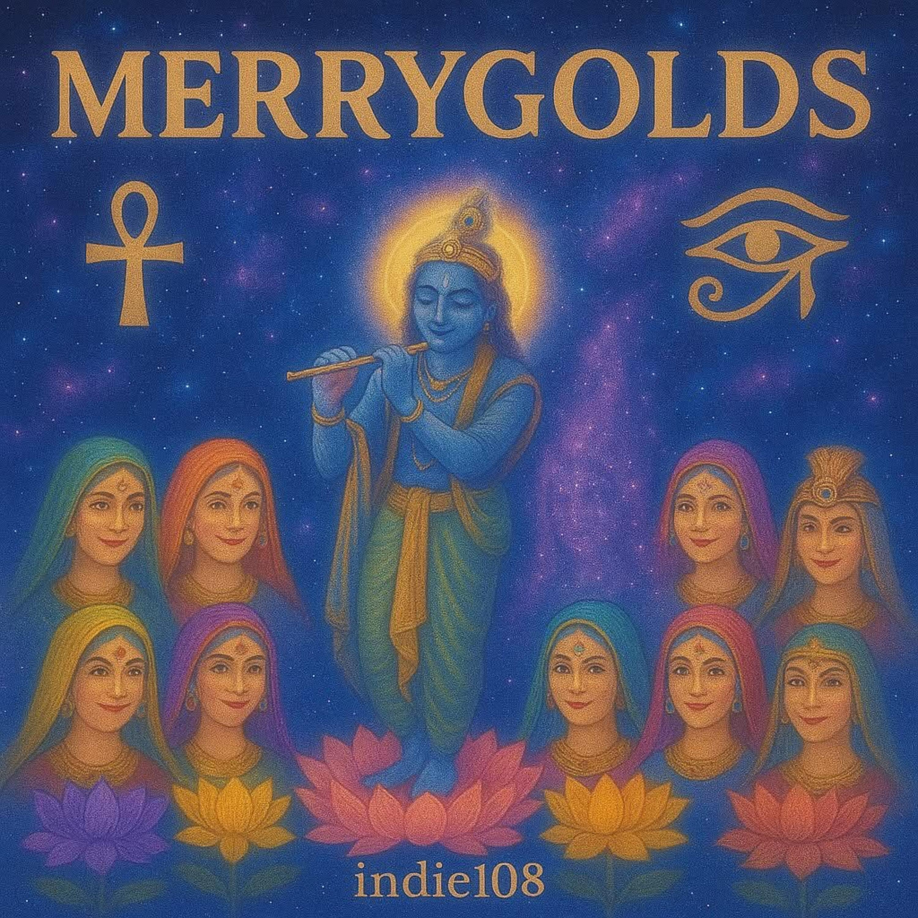 MERRYGOLDS by indie108 cover art