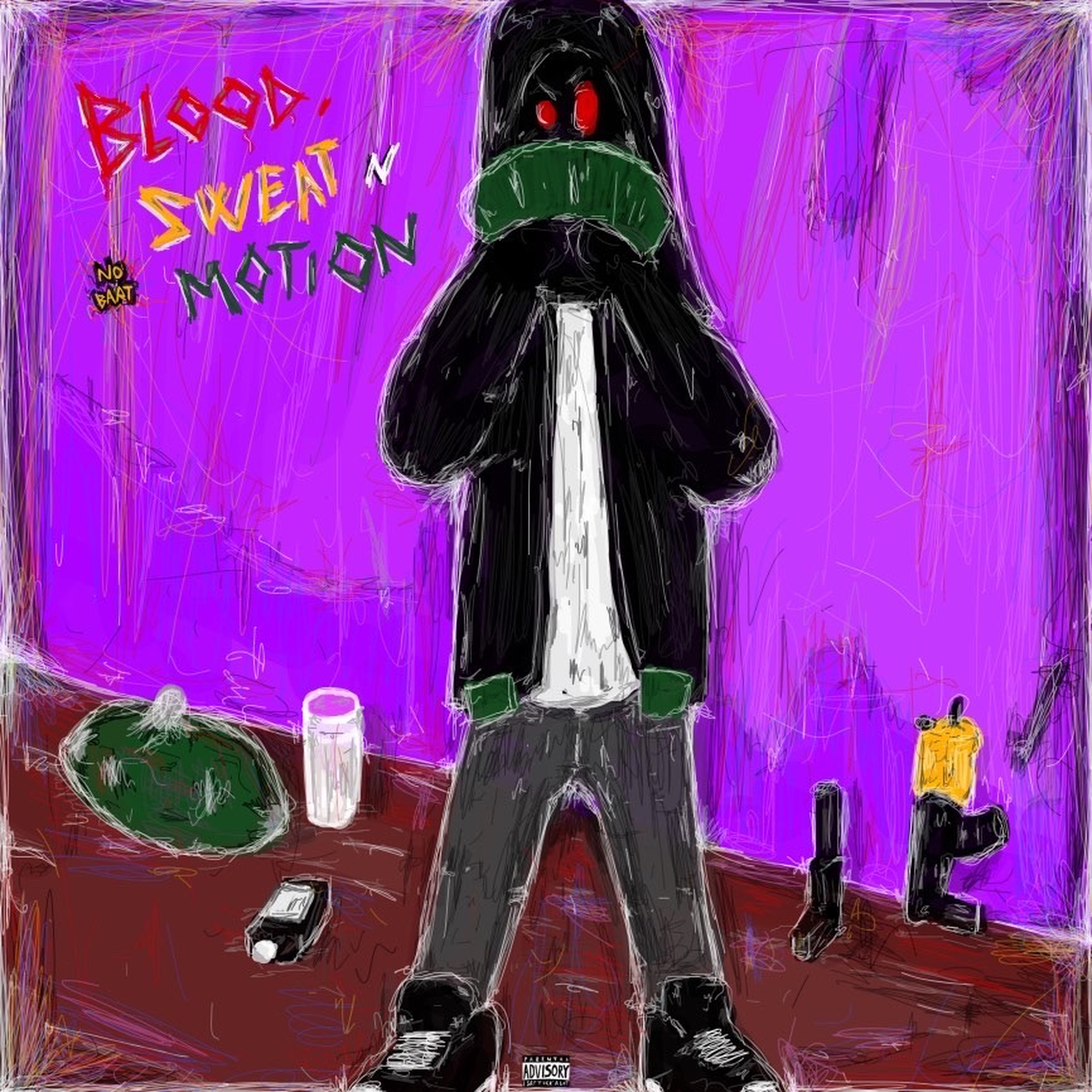 blood sweat n motion by makkwtf cover art