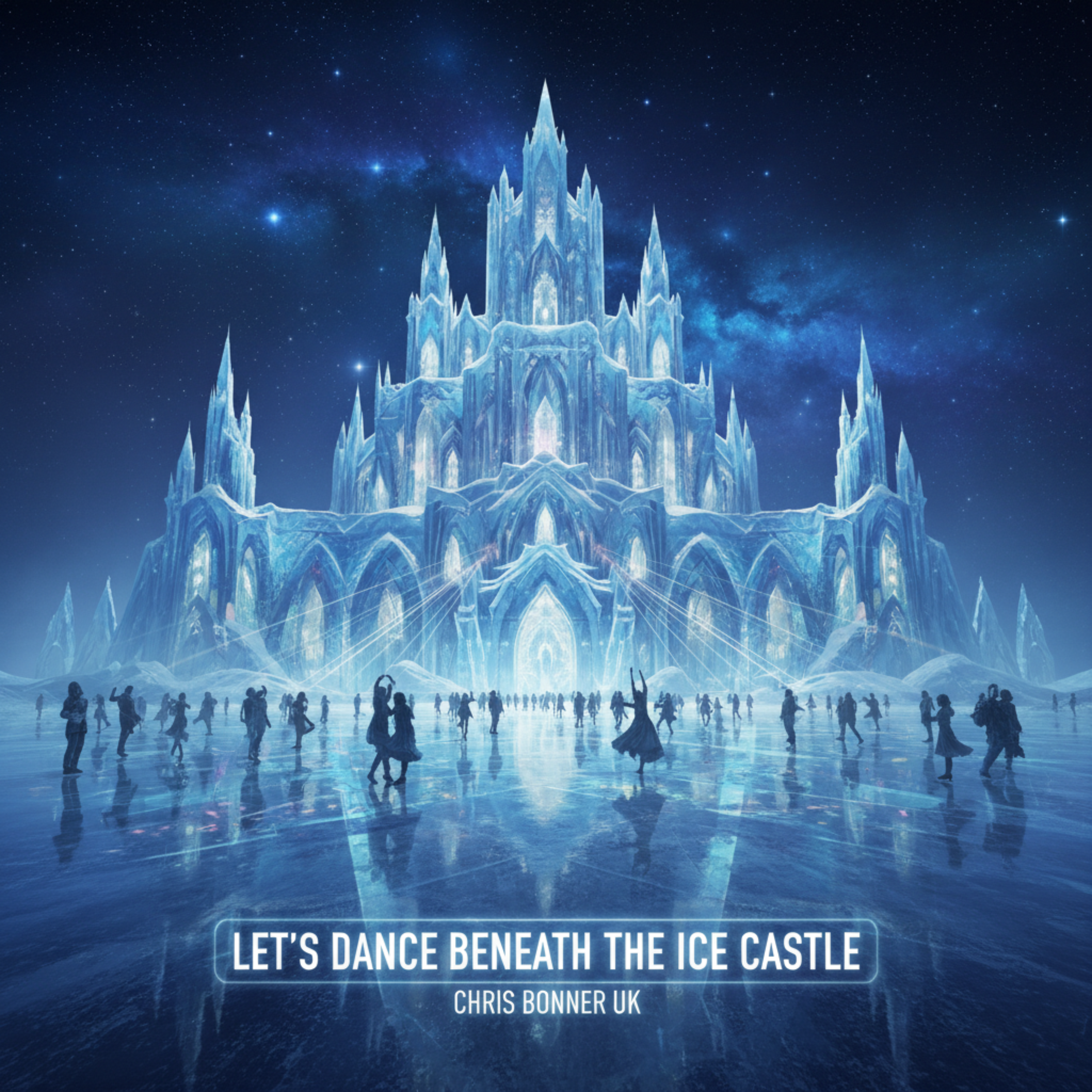 Let's Dance Beneath The Ice Castle by Chris Bonner UK cover art