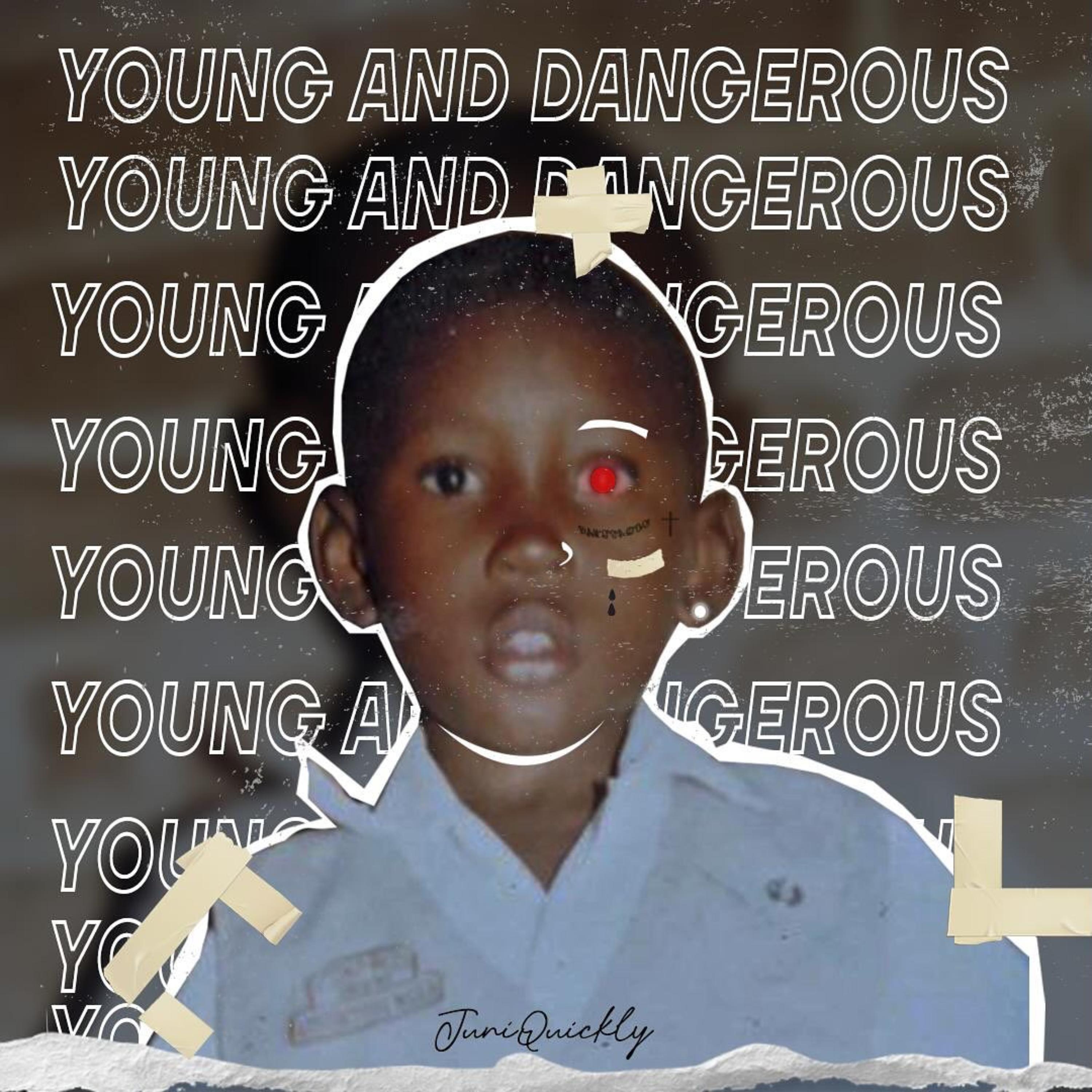 YOUNG AND DANGEROUS by JUNI QUICKLY cover art