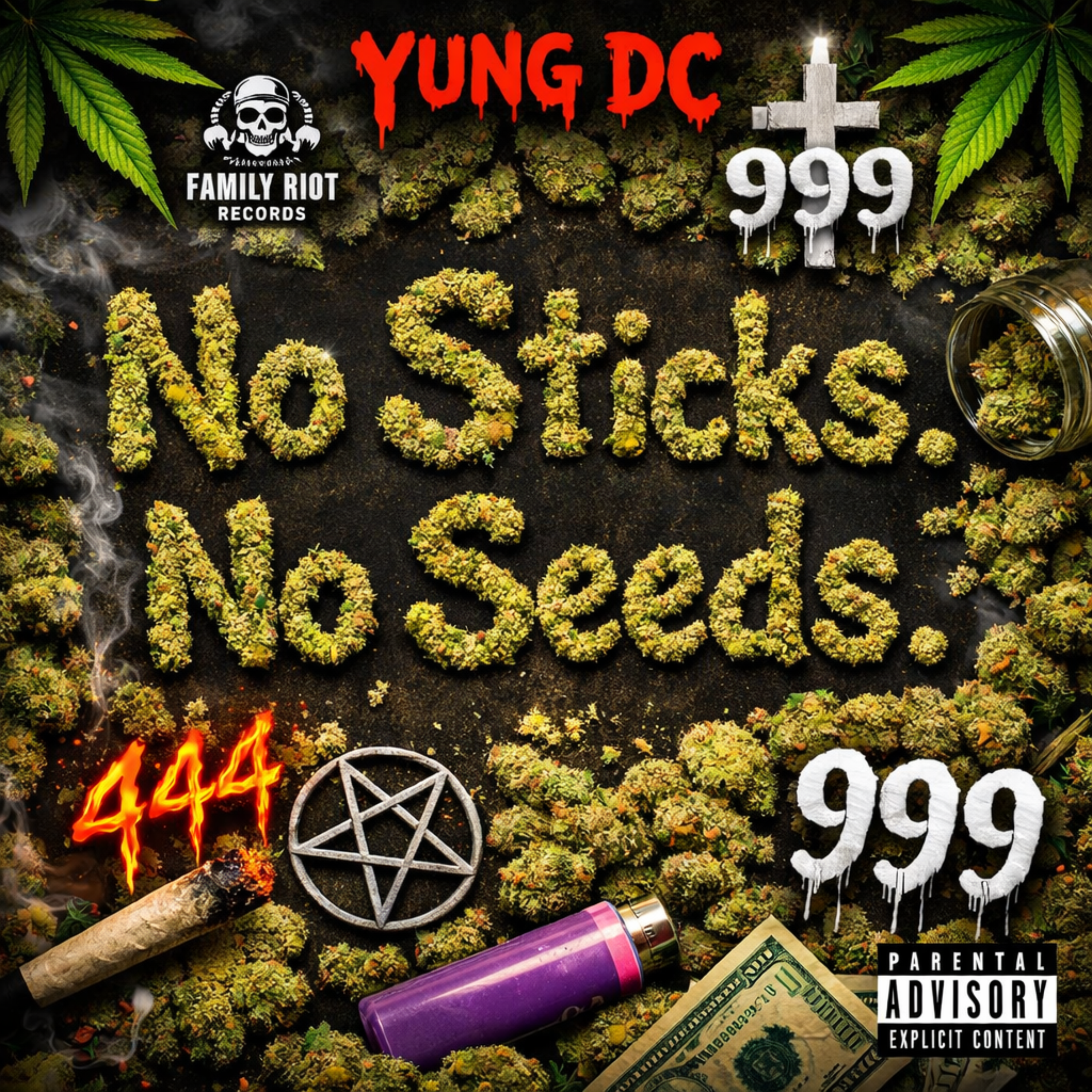 No Sticks No Seeds by Yung DC cover art