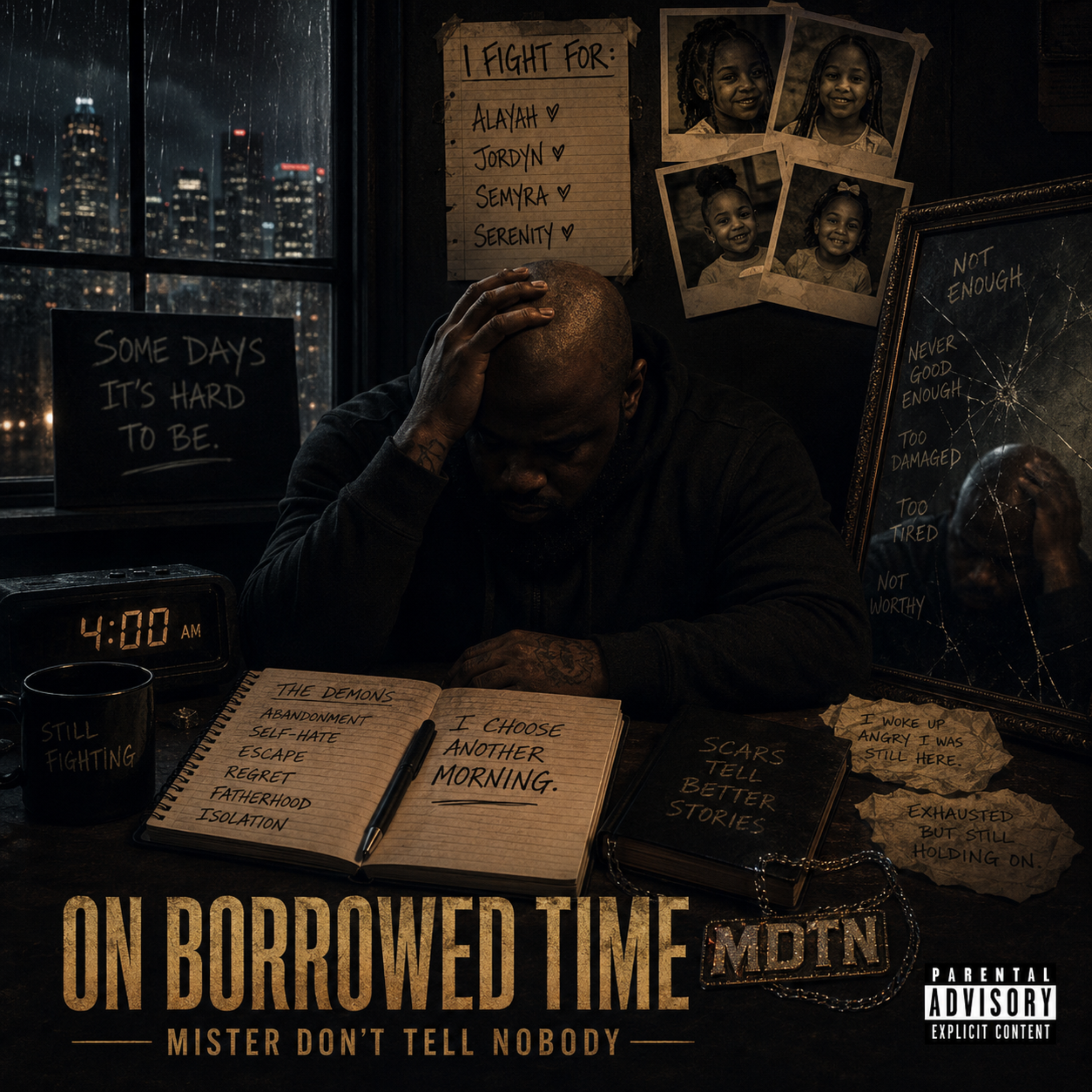 On Borrowed Time by Mister Dont Tell nobody cover art