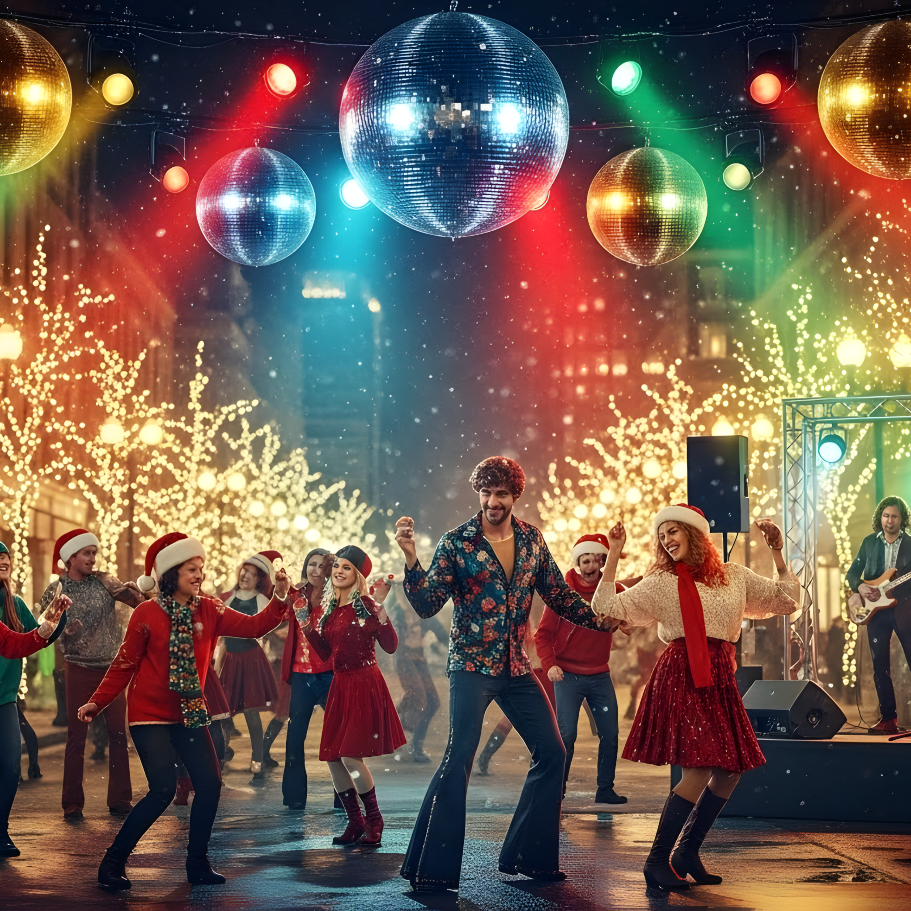 Italo & Euro Disco Christmas 2026 – Holiday Party Mix | Retro 80s Vibes artwork