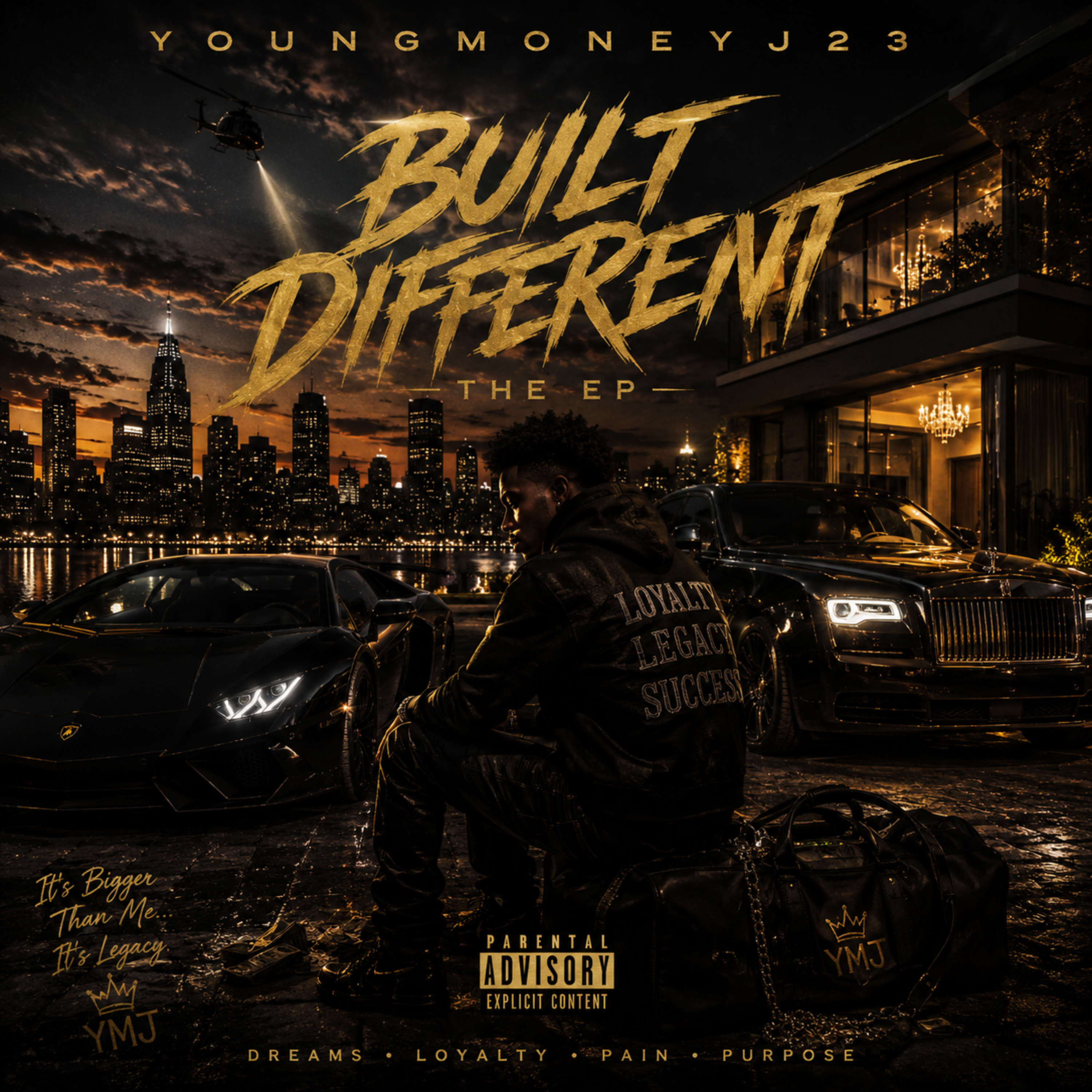 Built Different by YoungMoneyJ23 cover art