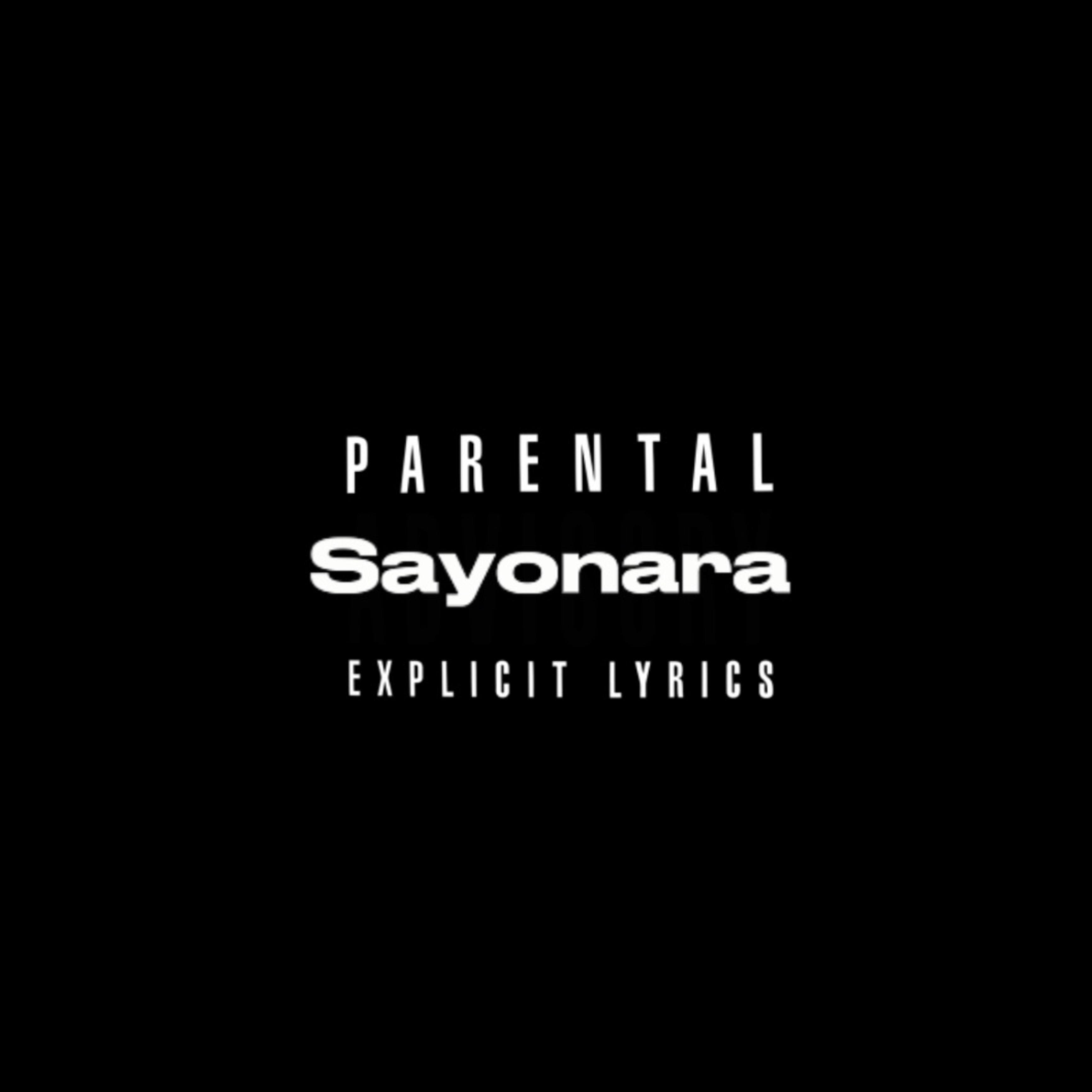 SAYONARA artwork